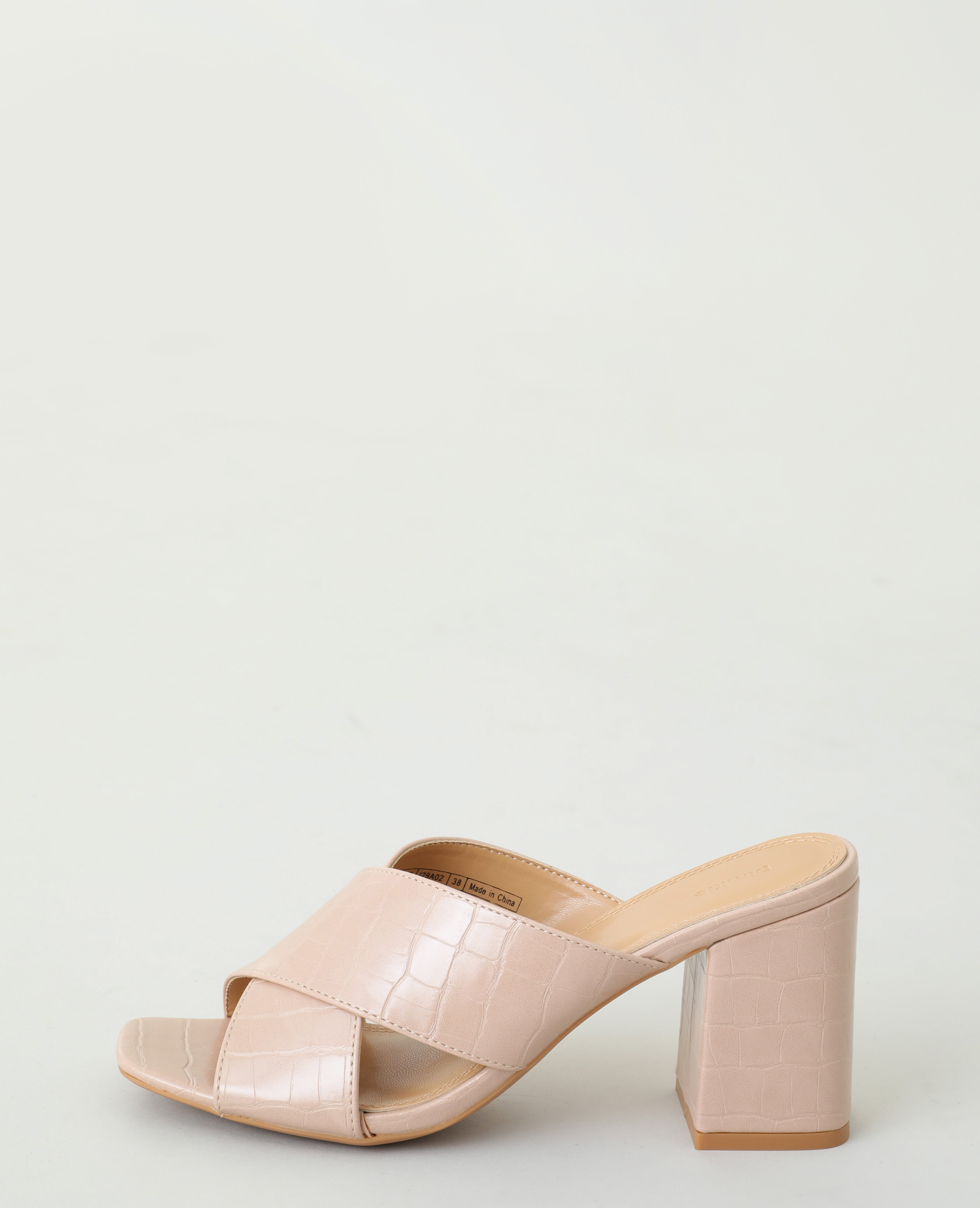 Pimkie heeled shop sandals in nude