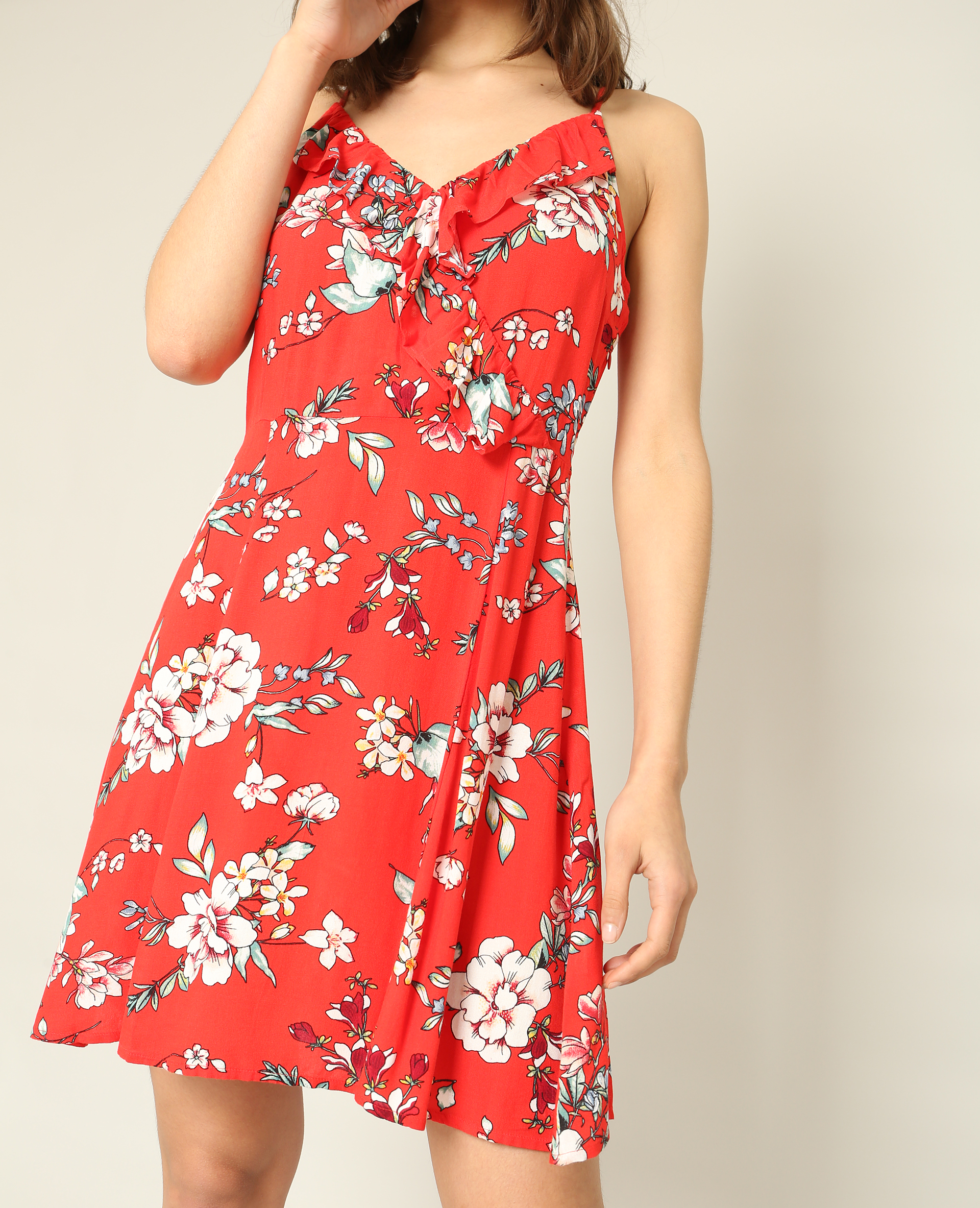 Robe pimkie rouge best sale