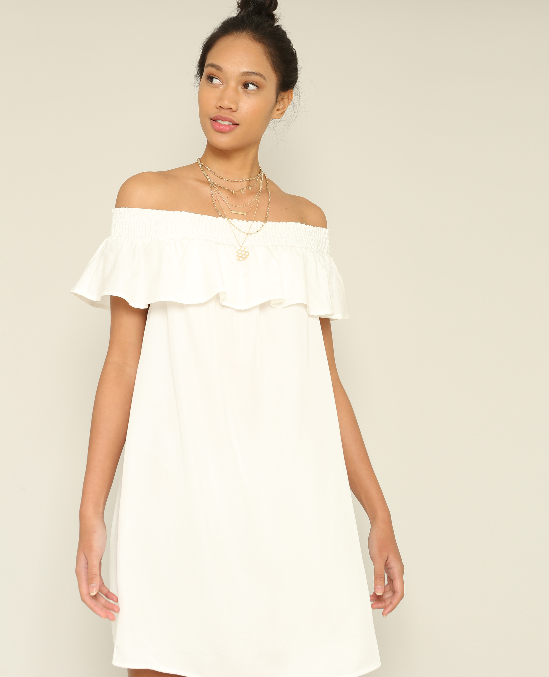 Col hotsell bardot robe