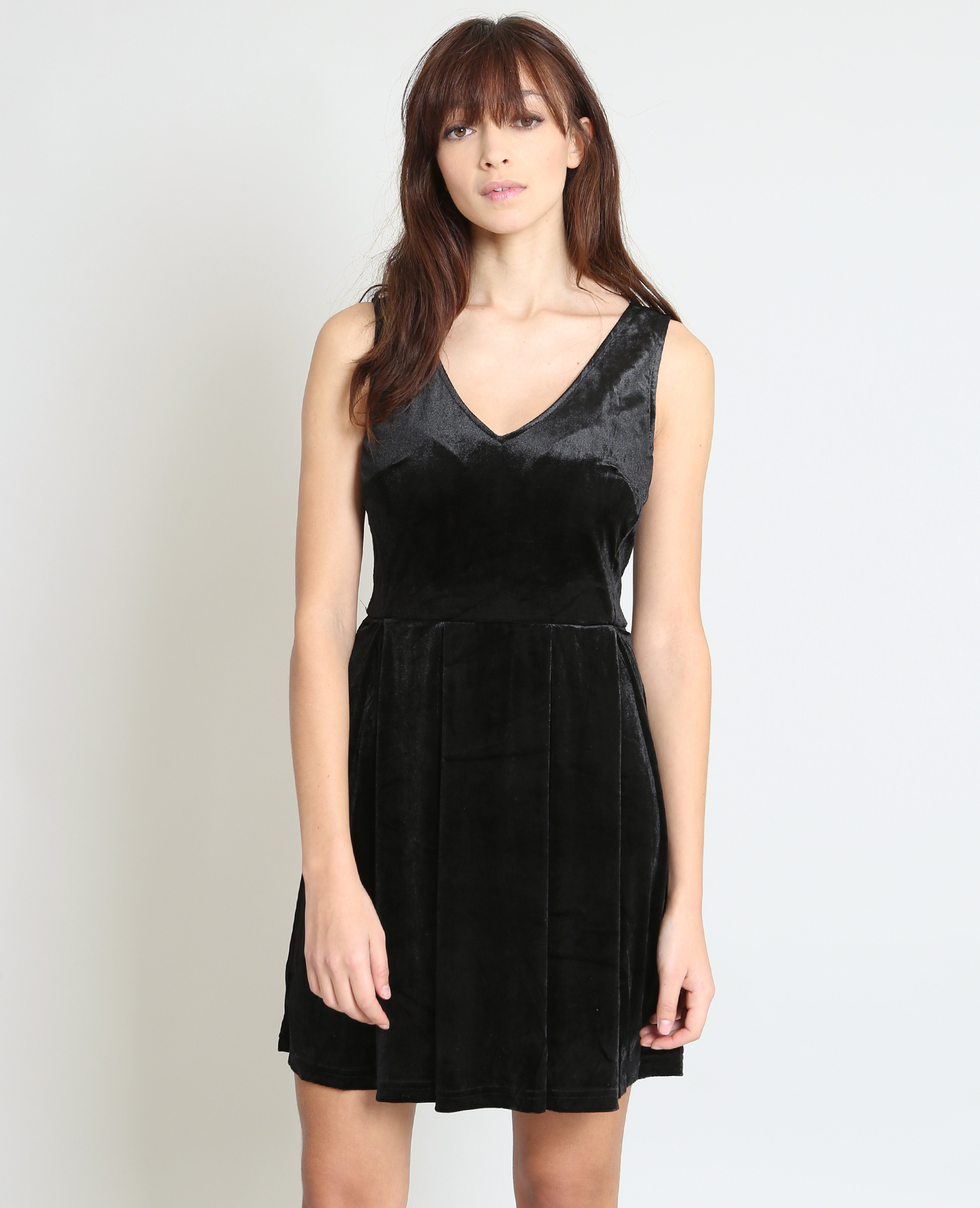 Robe patineuse velours Pimkie