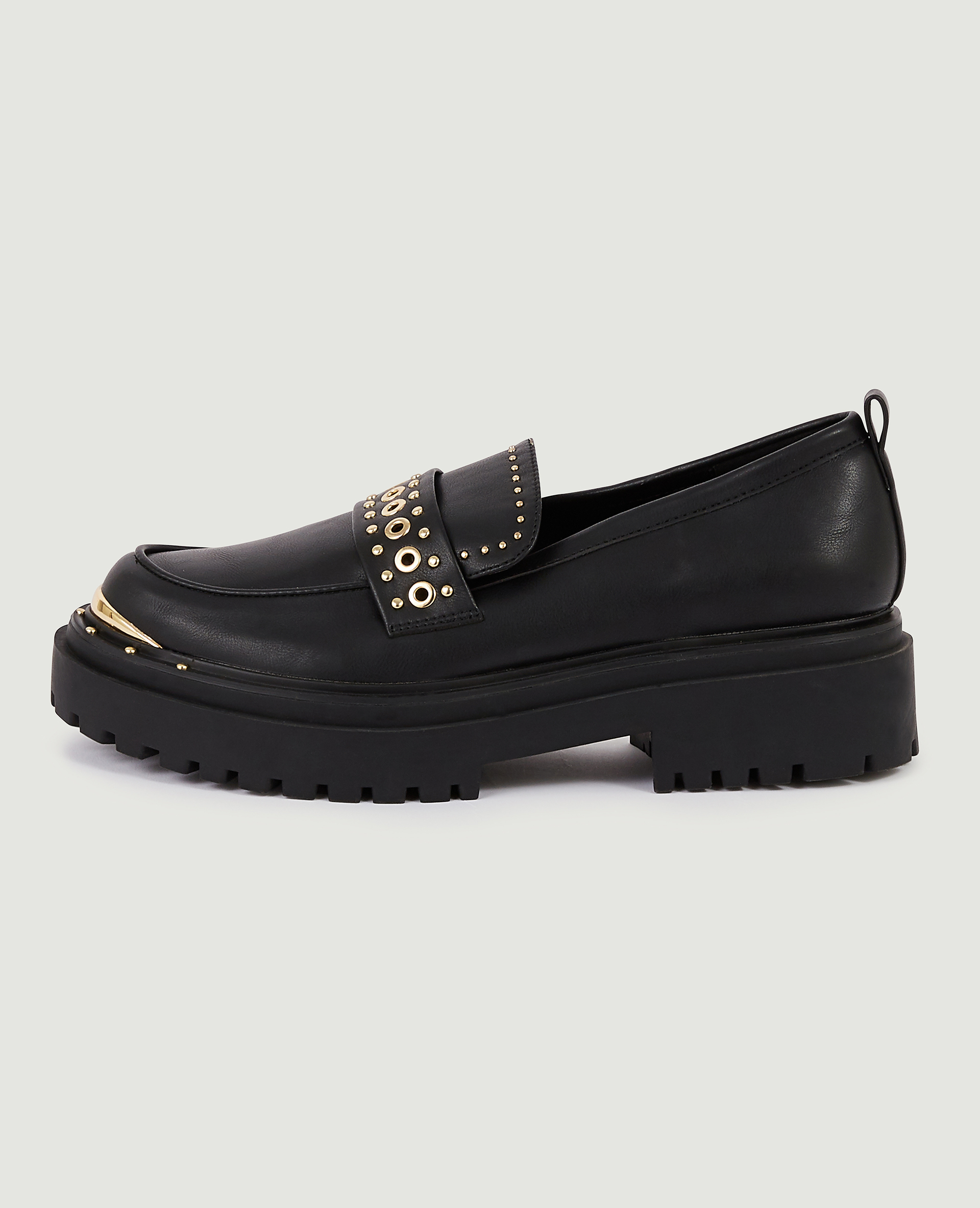 Mocassins cloutés noir - Pimkie
