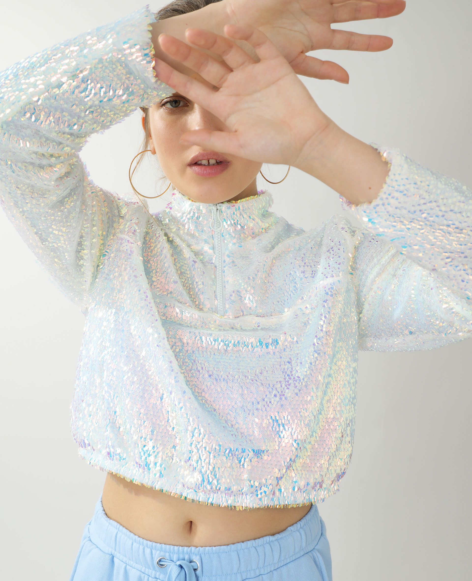 Veste a sequins