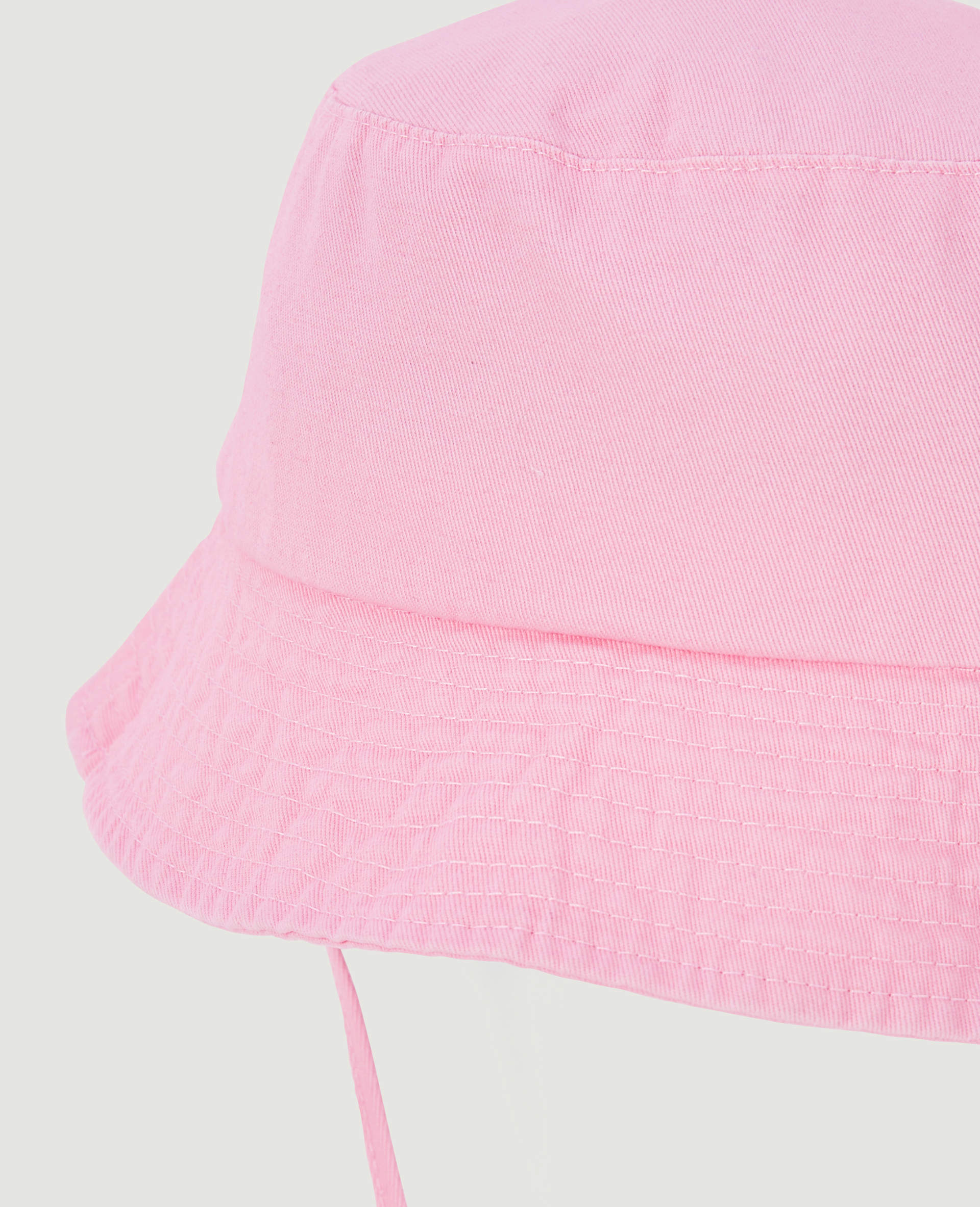 Bob en toile avec liens et stoppeur rose clair - Pimkie