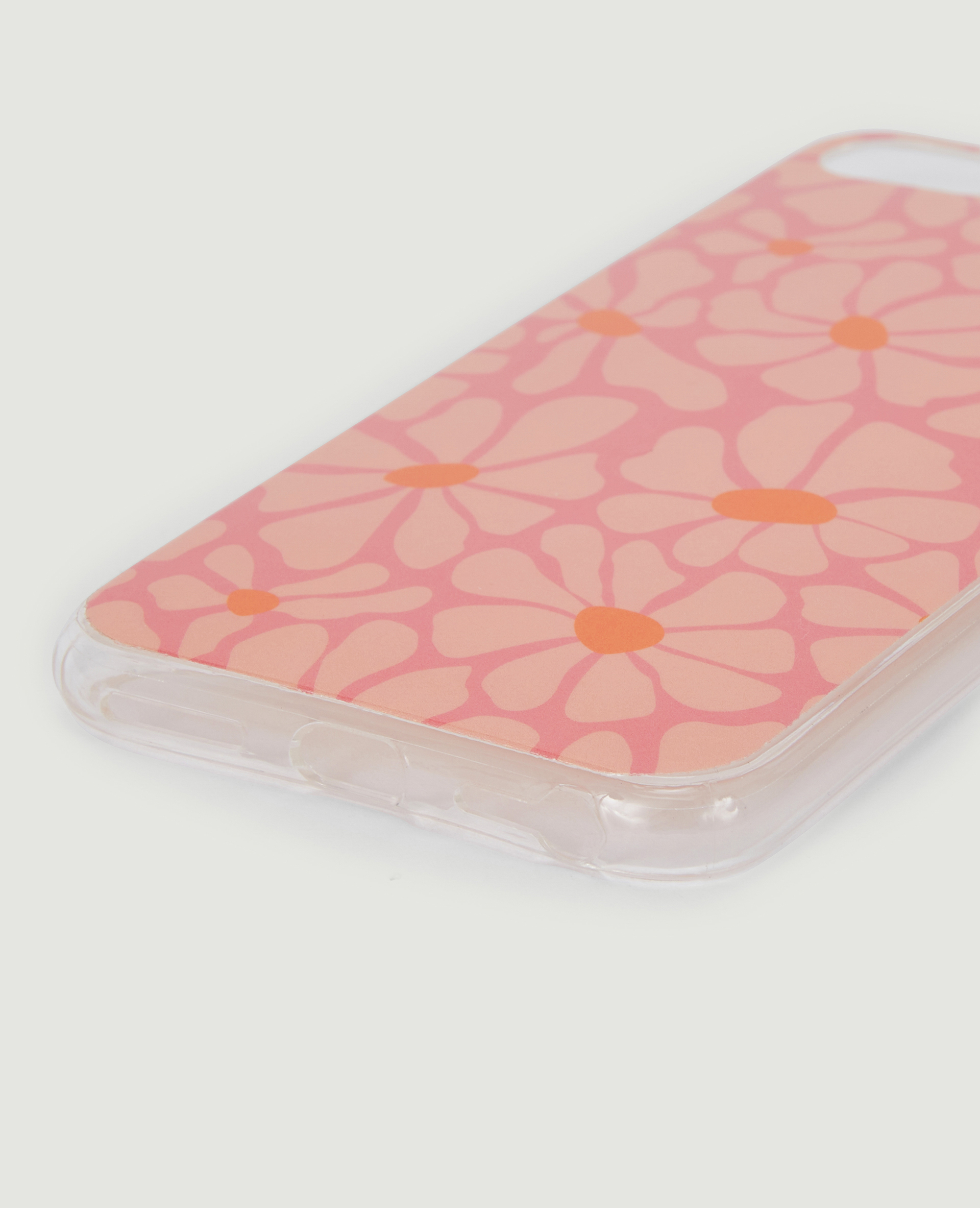 Coque iPhone Fleurs rose clair - Pimkie