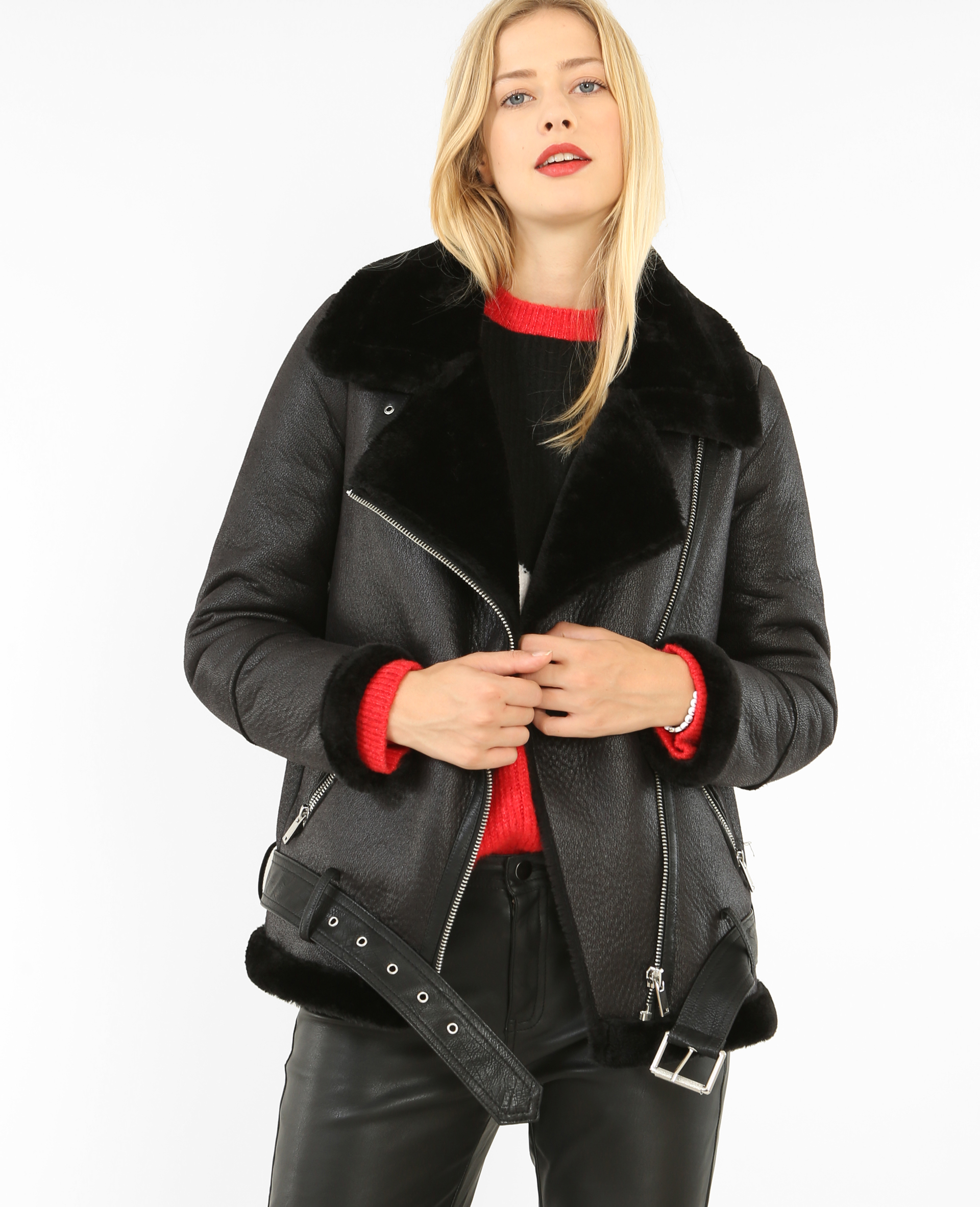 manteau femme bombardier