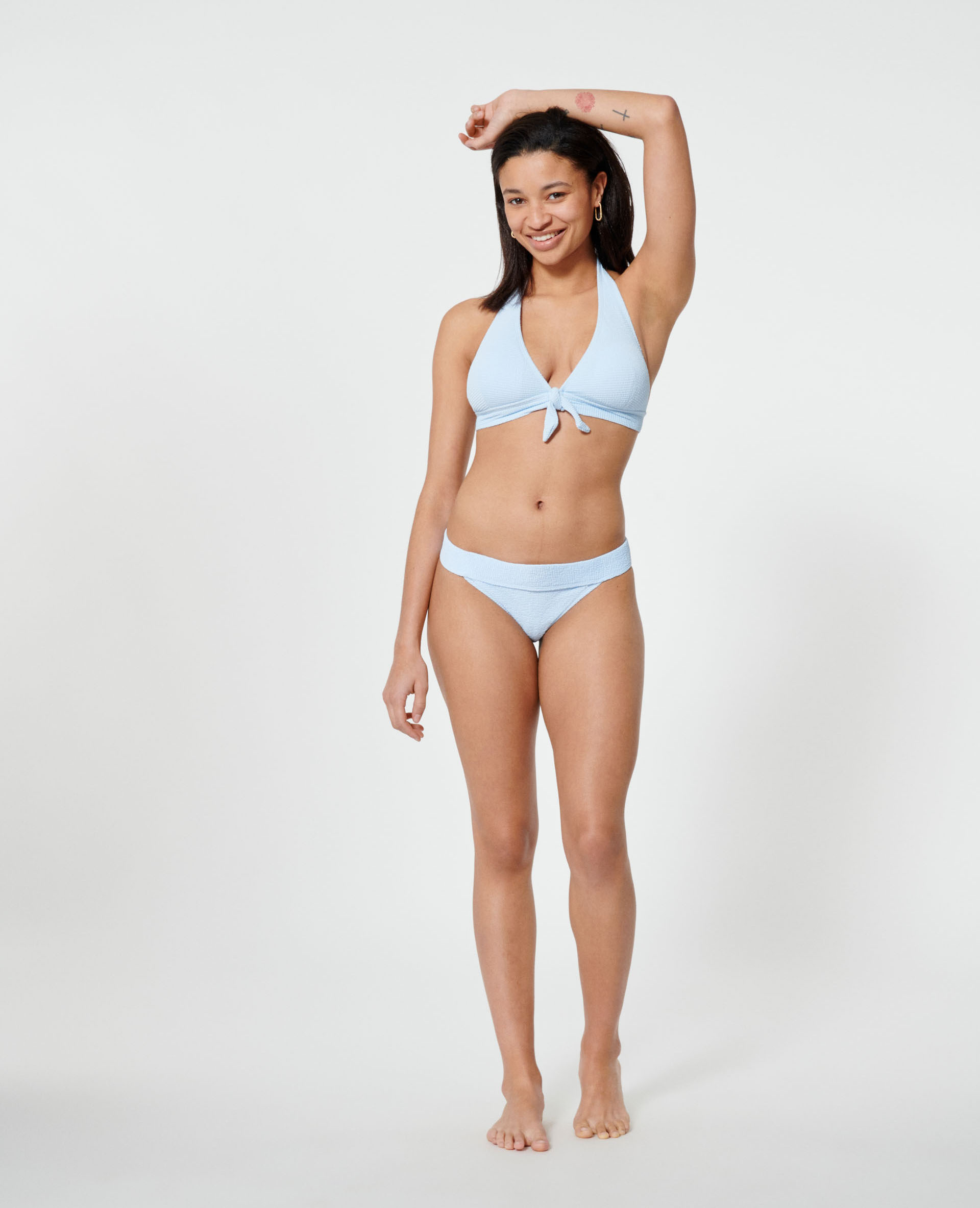 Haut de maillot de bain triangle bleu - Pimkie