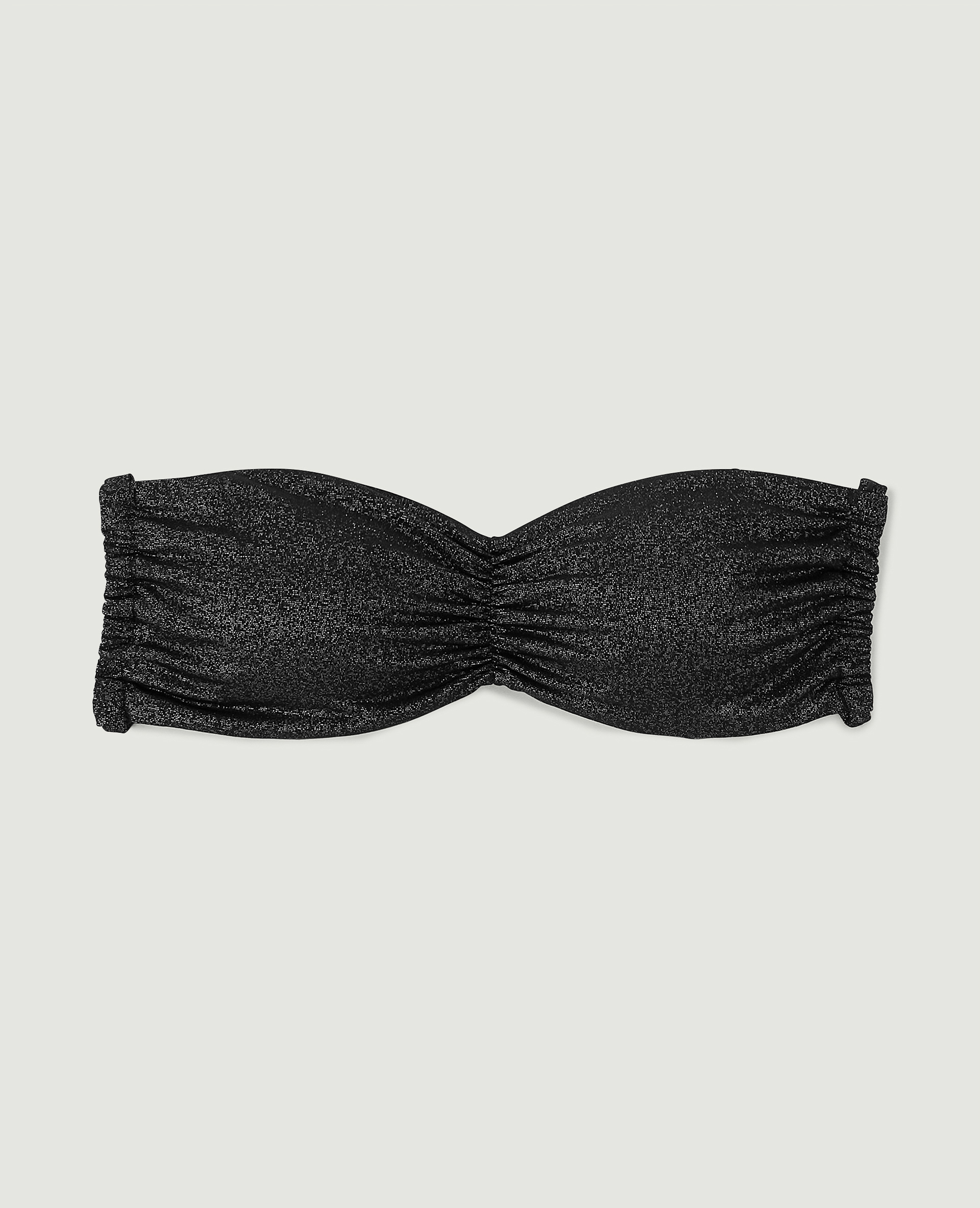 Haut de maillot de bain bandeau dos nu noir - Pimkie