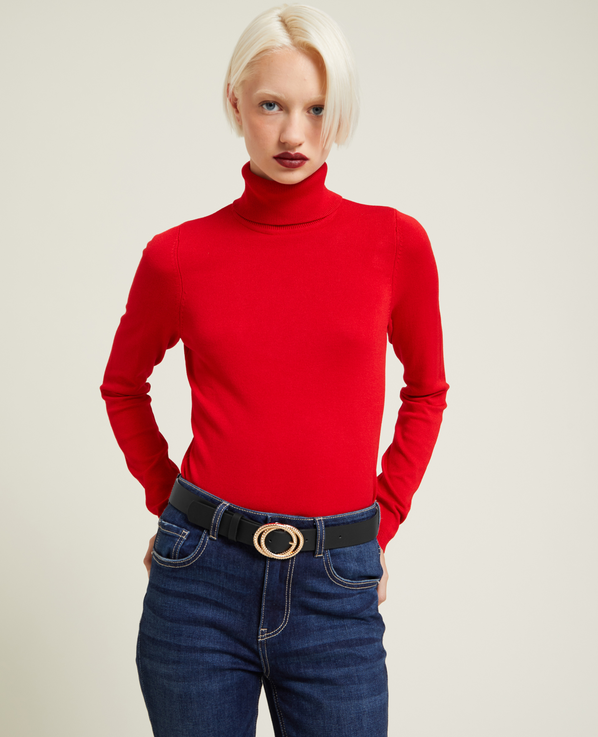 Ceinture boucle double anneau Pimkie