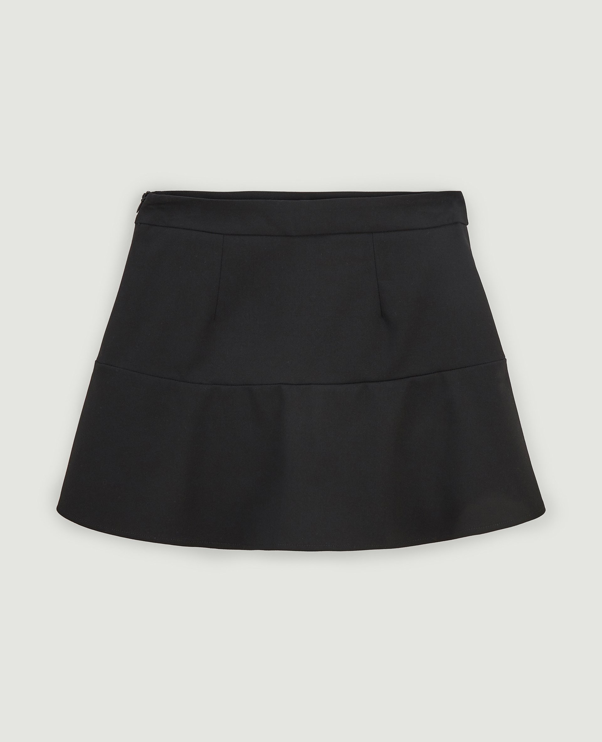 Jupe-short volantée noir - Pimkie