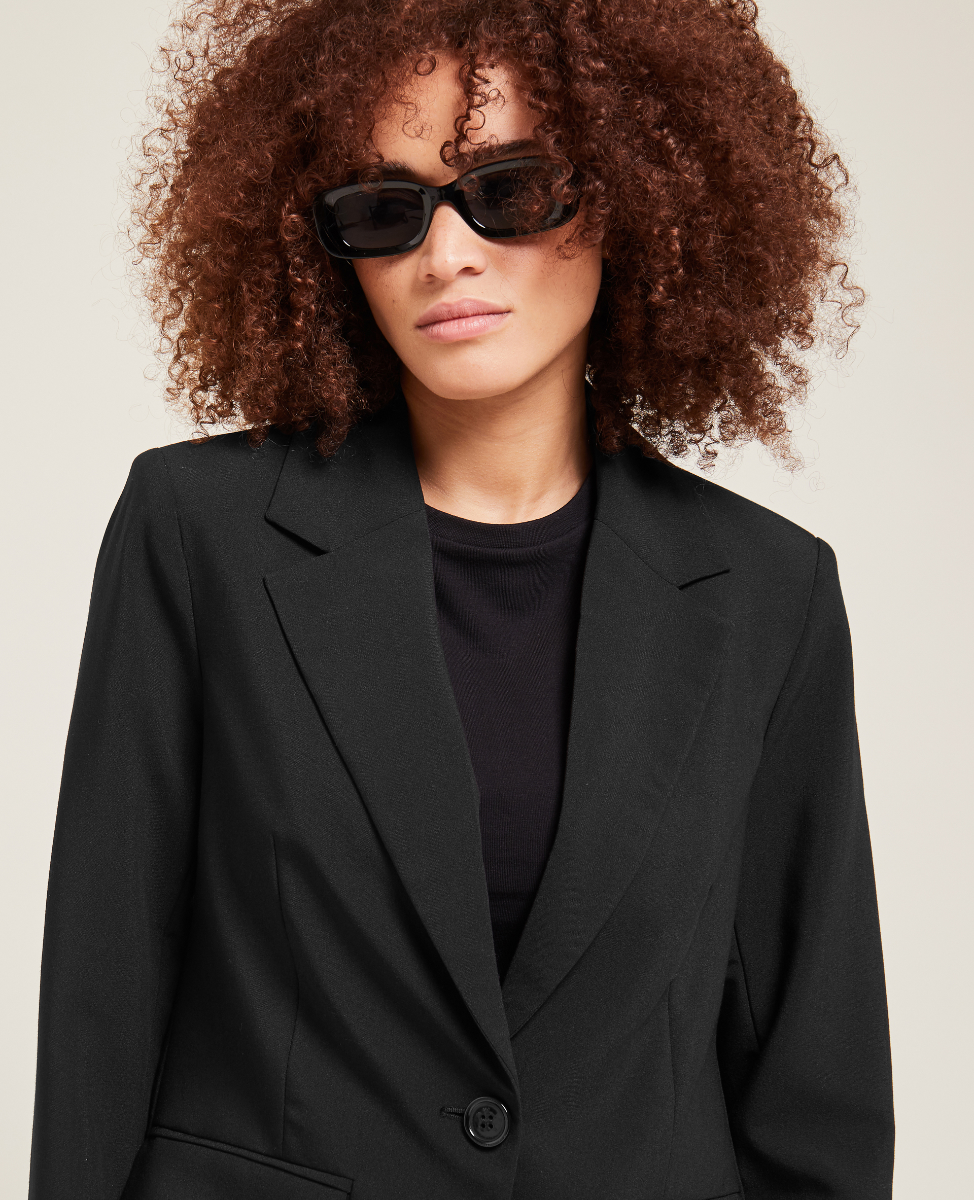 Veste blazer cintrée noir - Pimkie