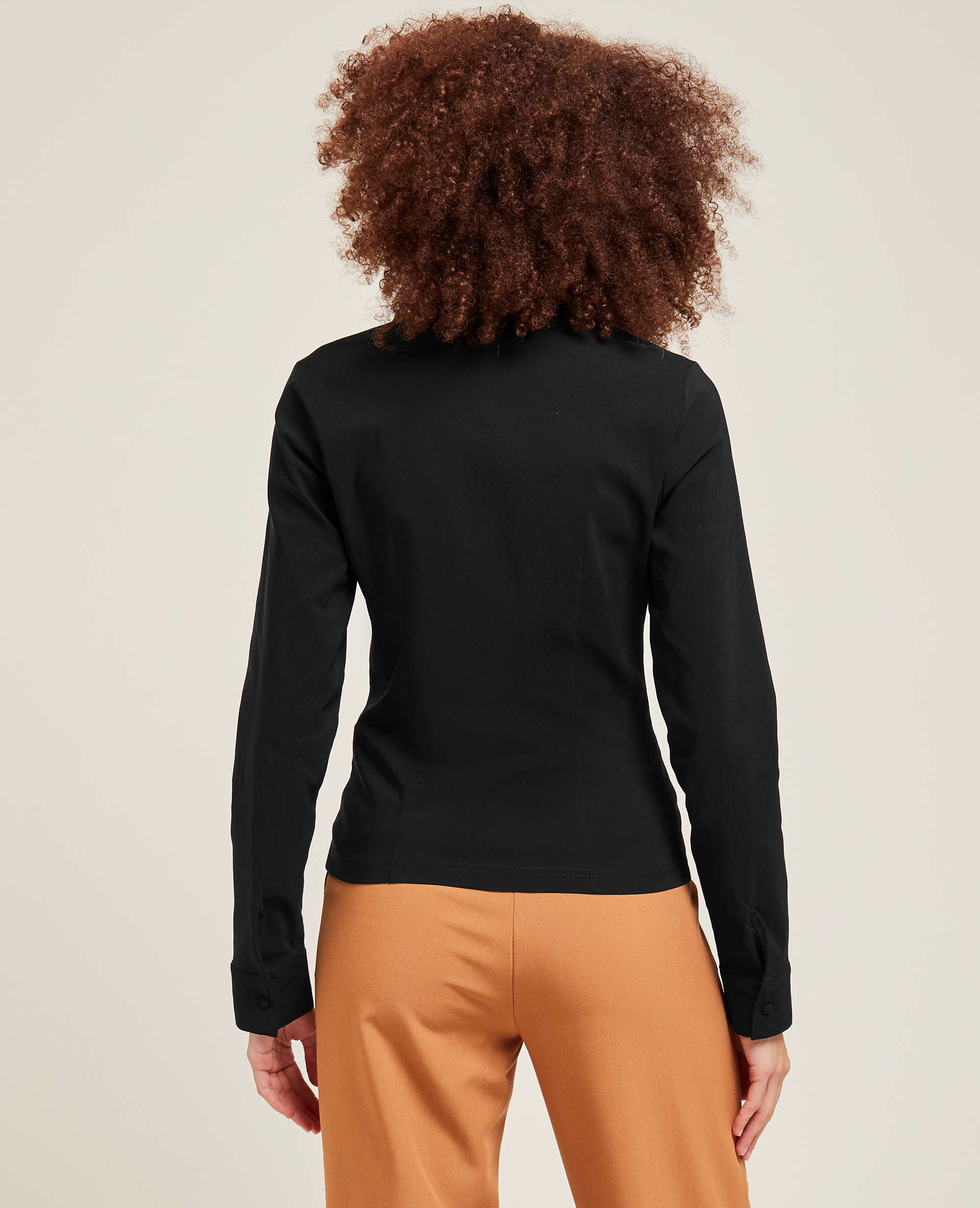 Chemise cintrée noir - Pimkie