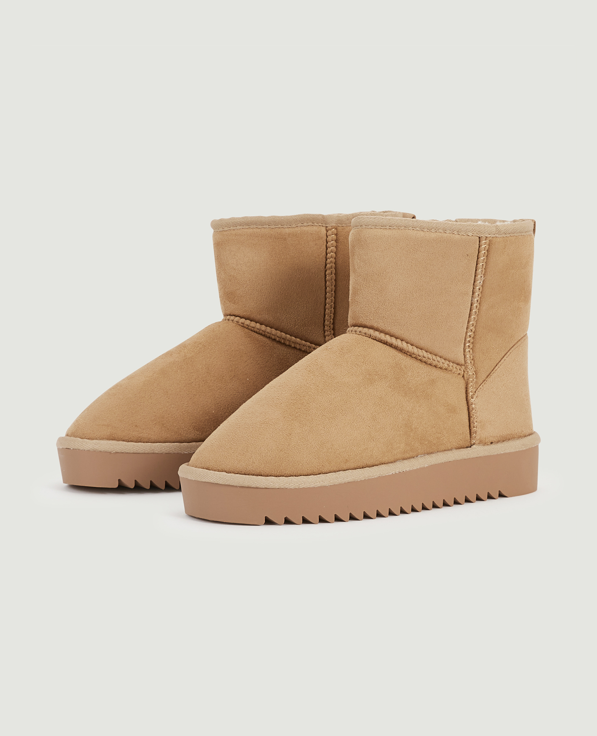 Boots fourrées marron - Pimkie
