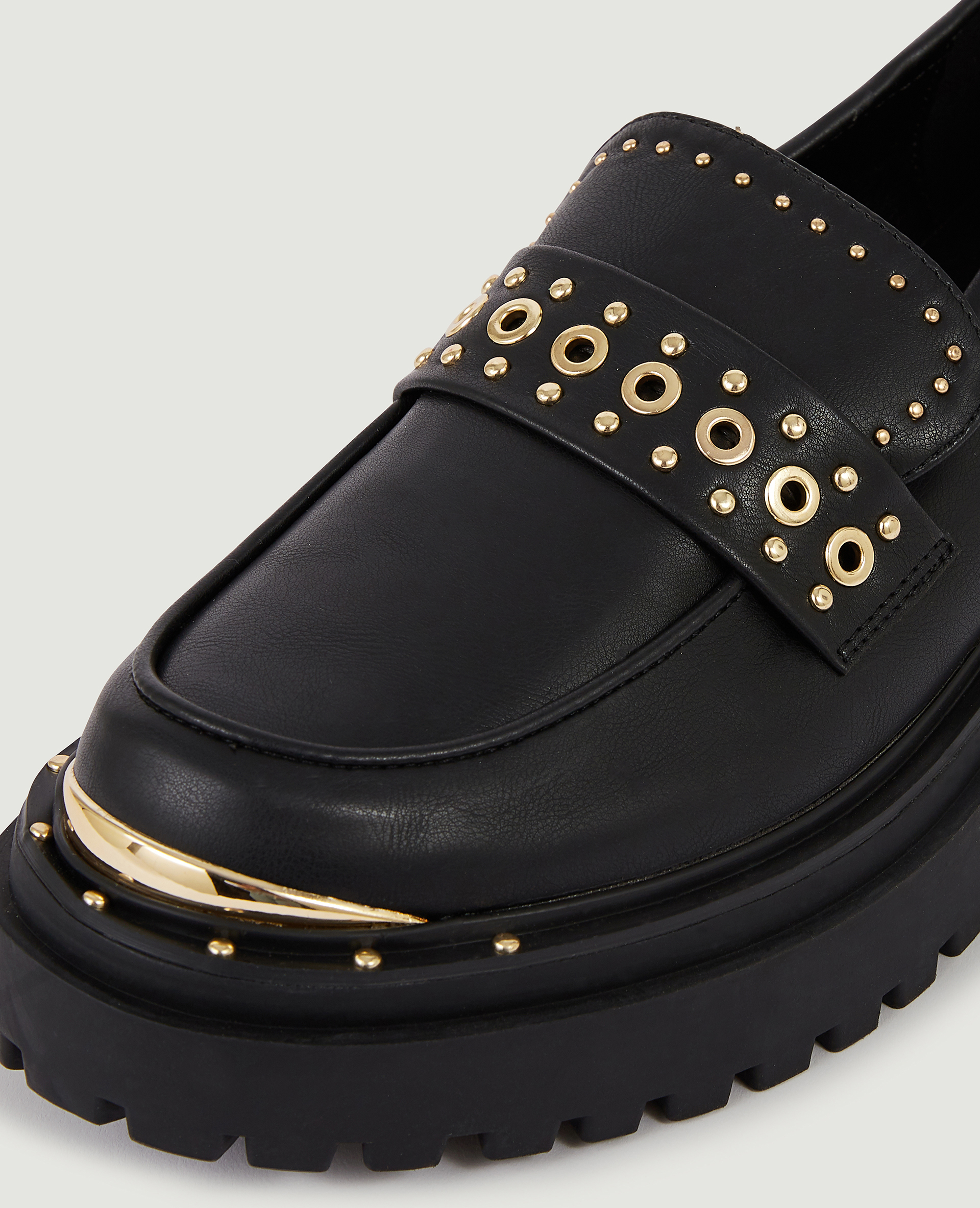 Mocassins cloutés noir - Pimkie