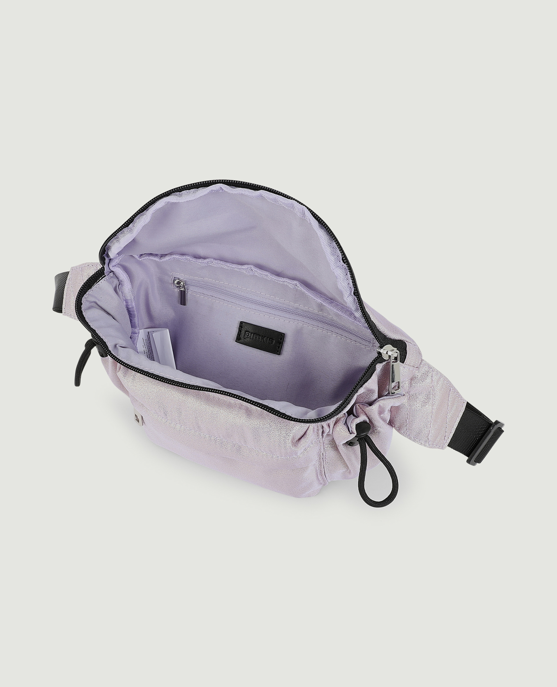 Sac banane multipoche métallisé lilas - Pimkie
