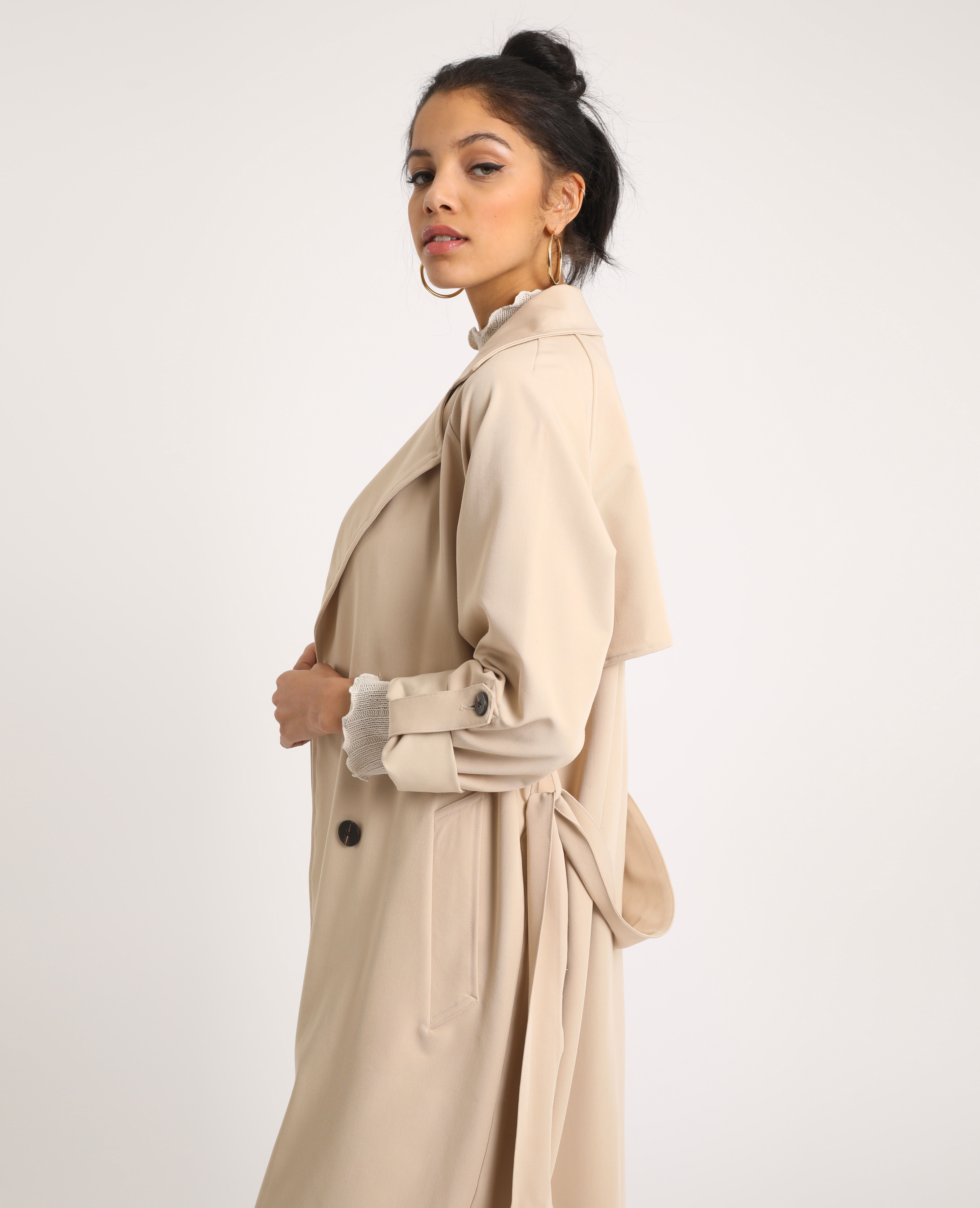 Trench fluide beige - Pimkie