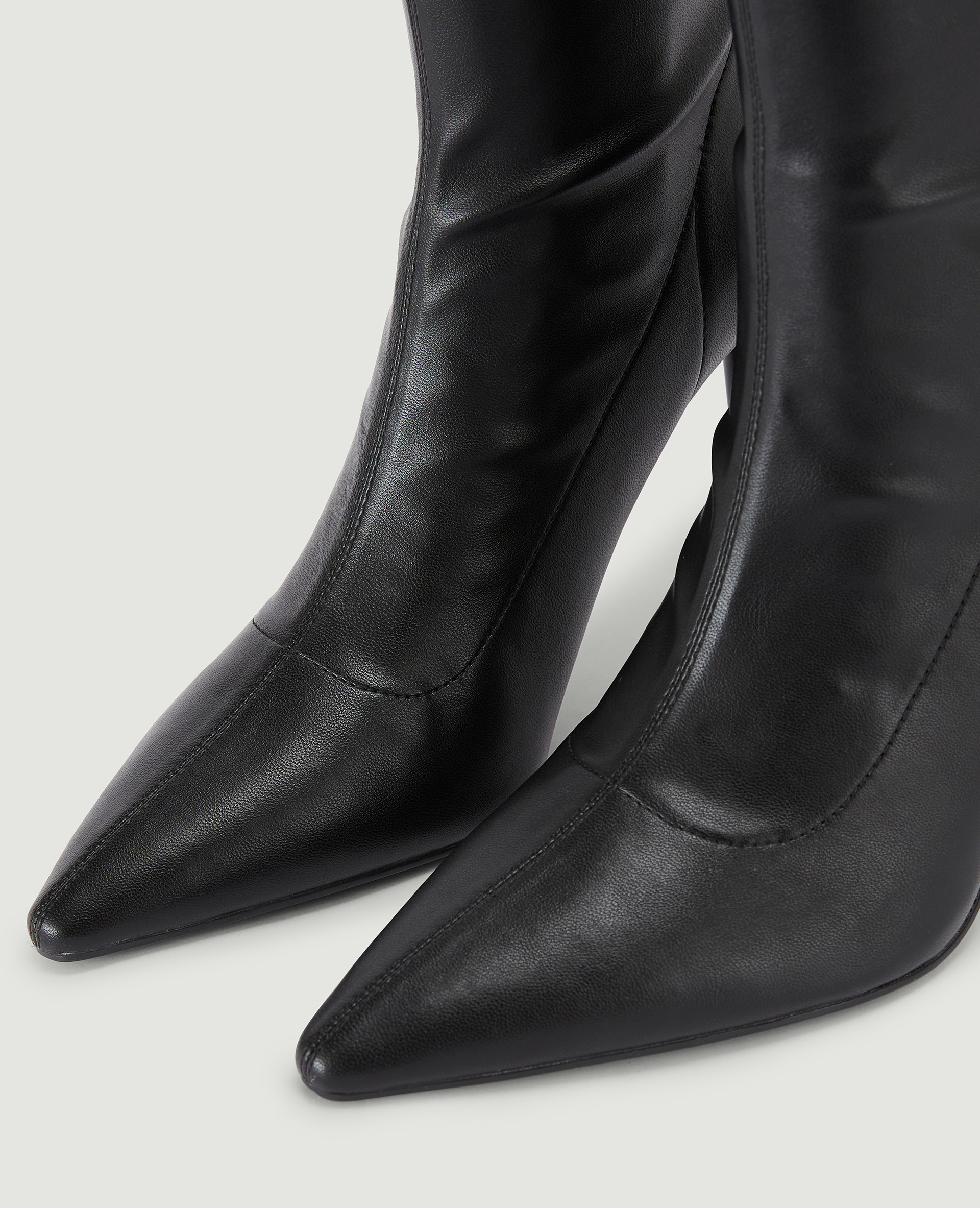 Bottes courtes bouts pointus noir - Pimkie