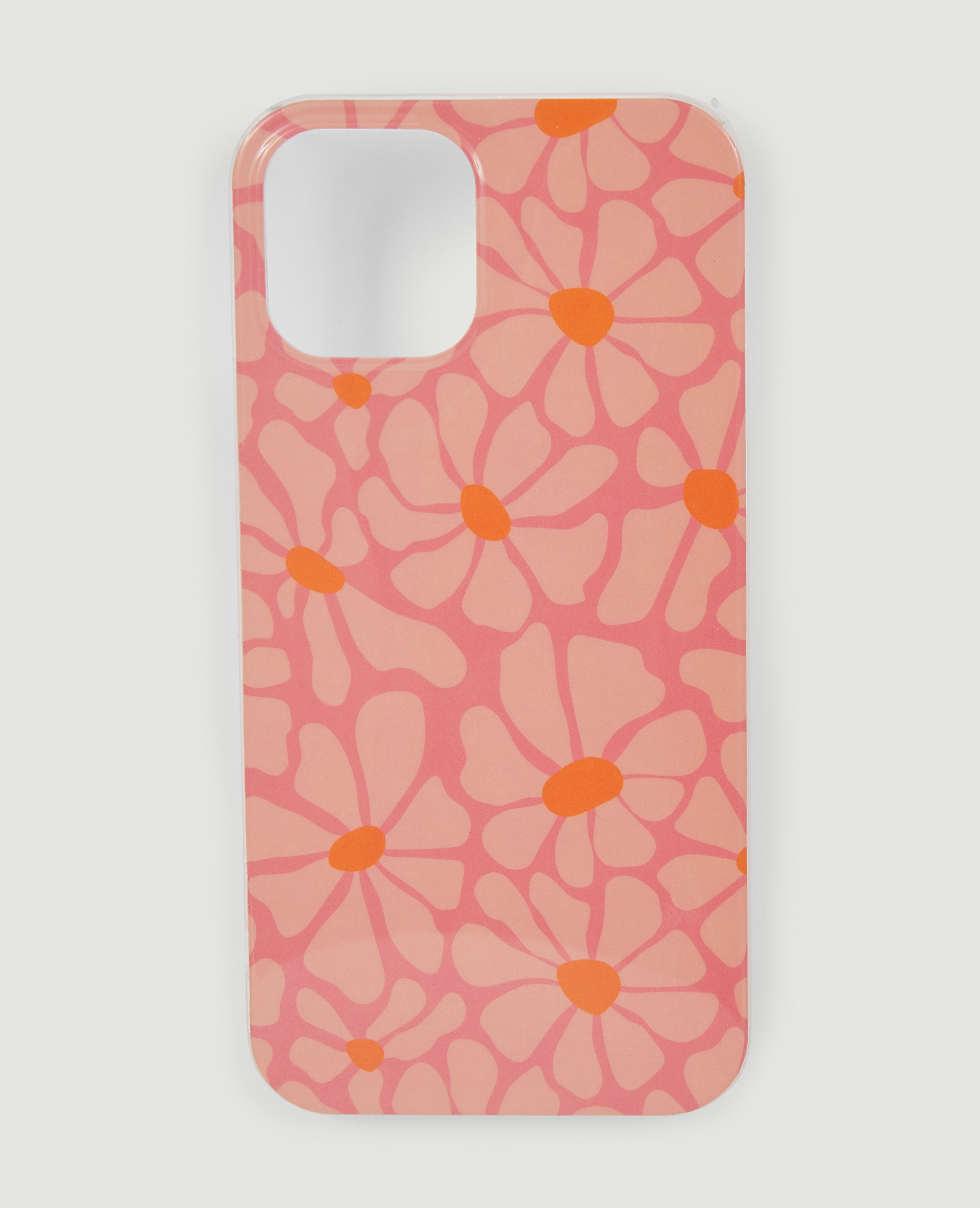Coque iPhone Fleurs rose clair - Pimkie