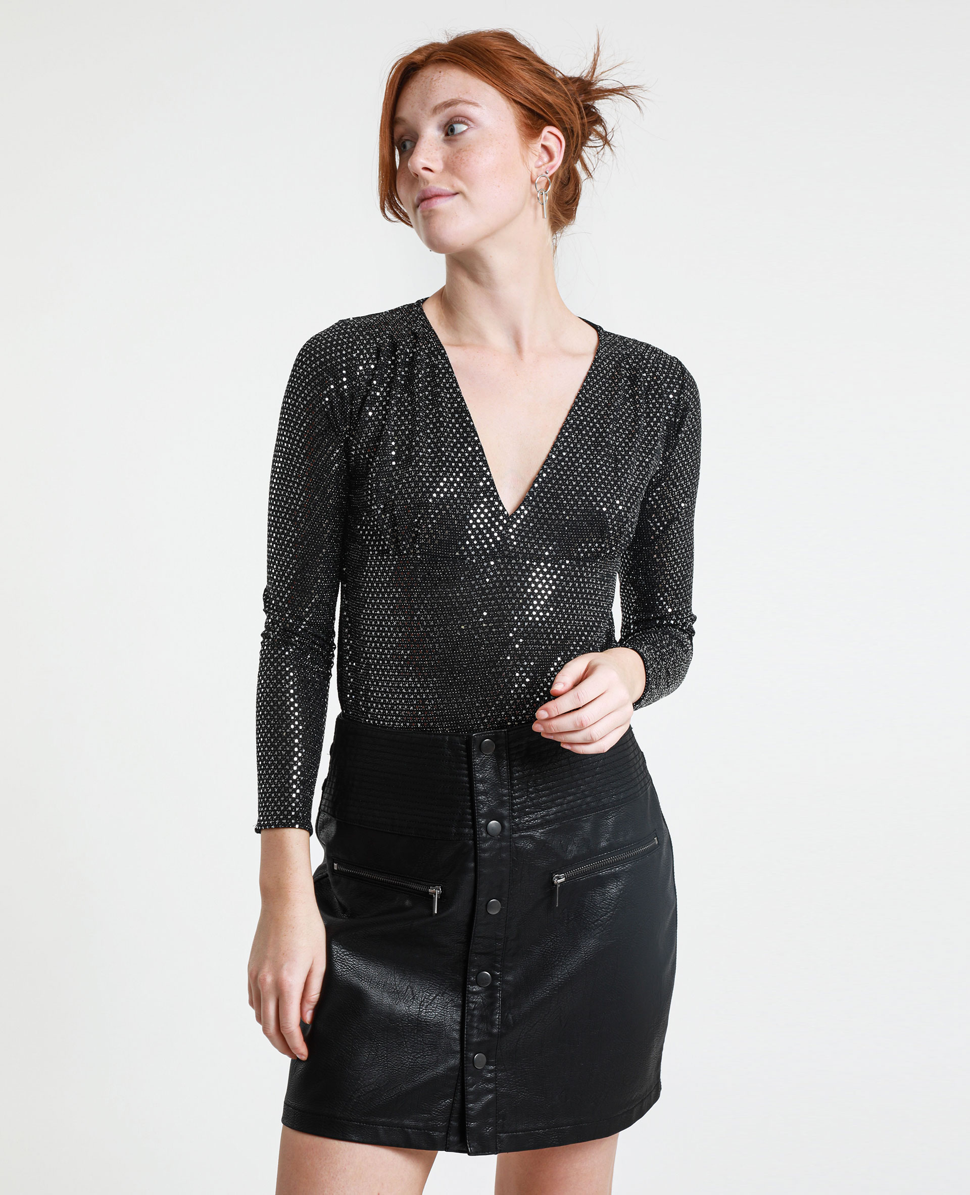 Body a sequins Pimkie