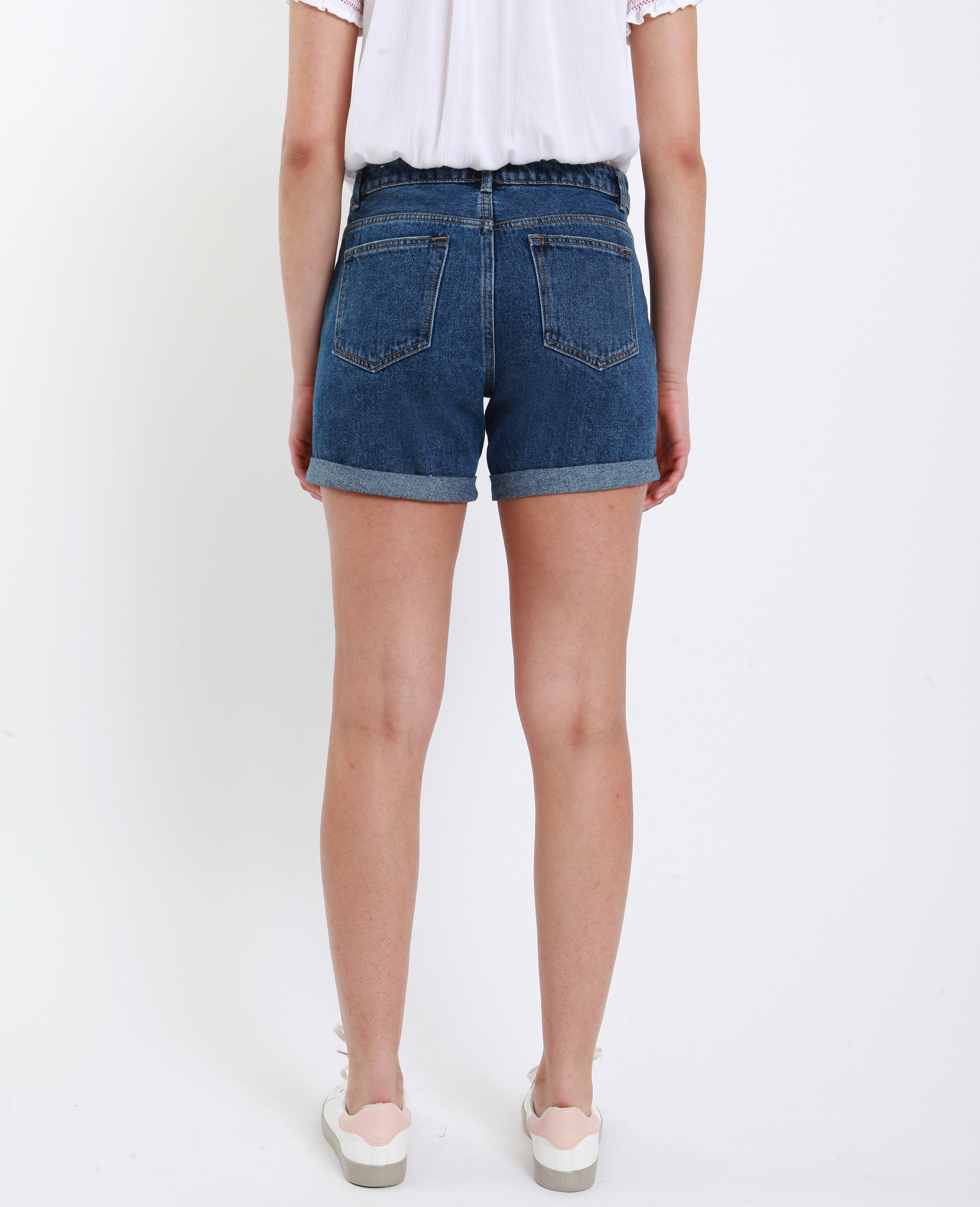 Short mom bleu brut - Pimkie