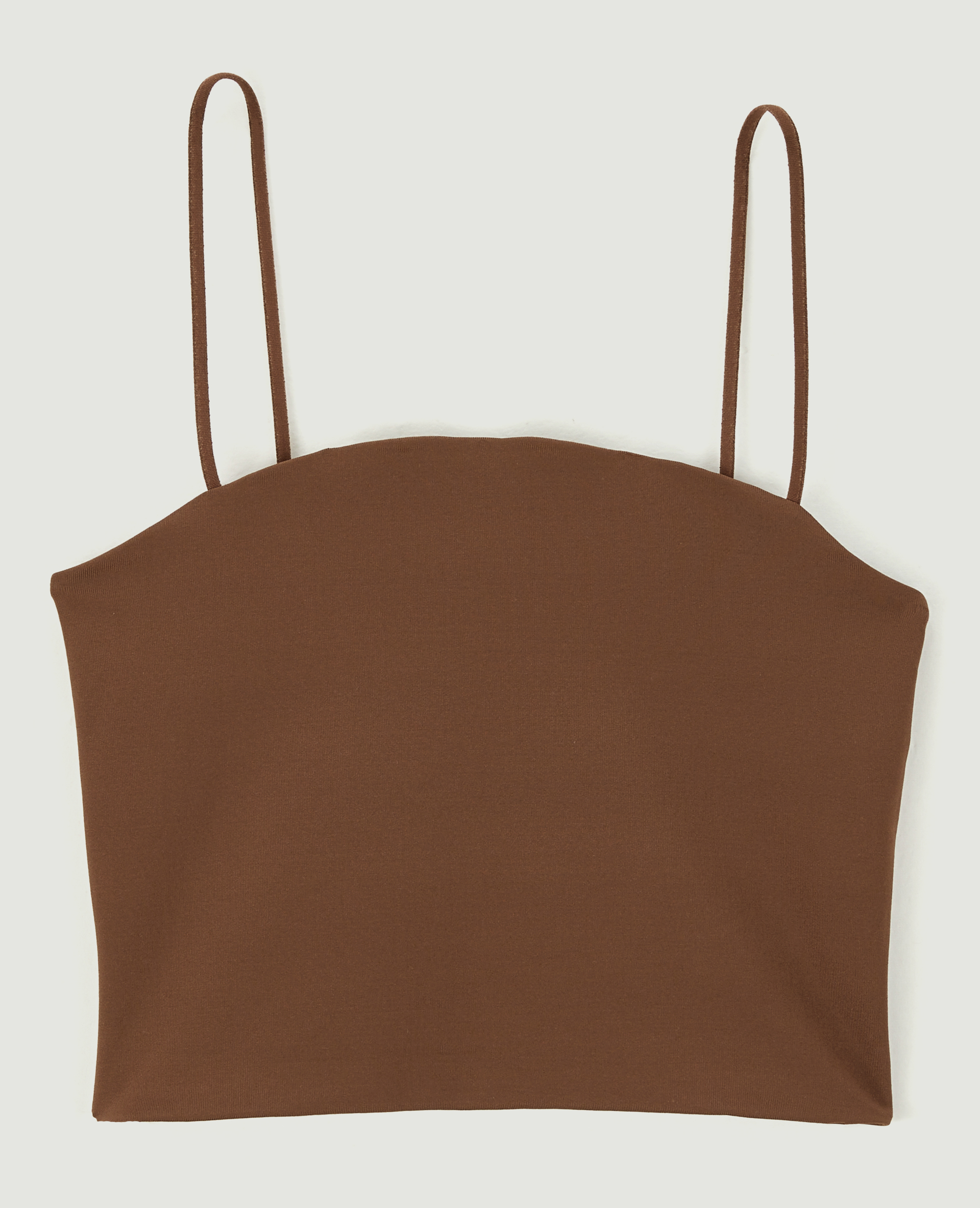 Brassière fines bretelles marron - Pimkie