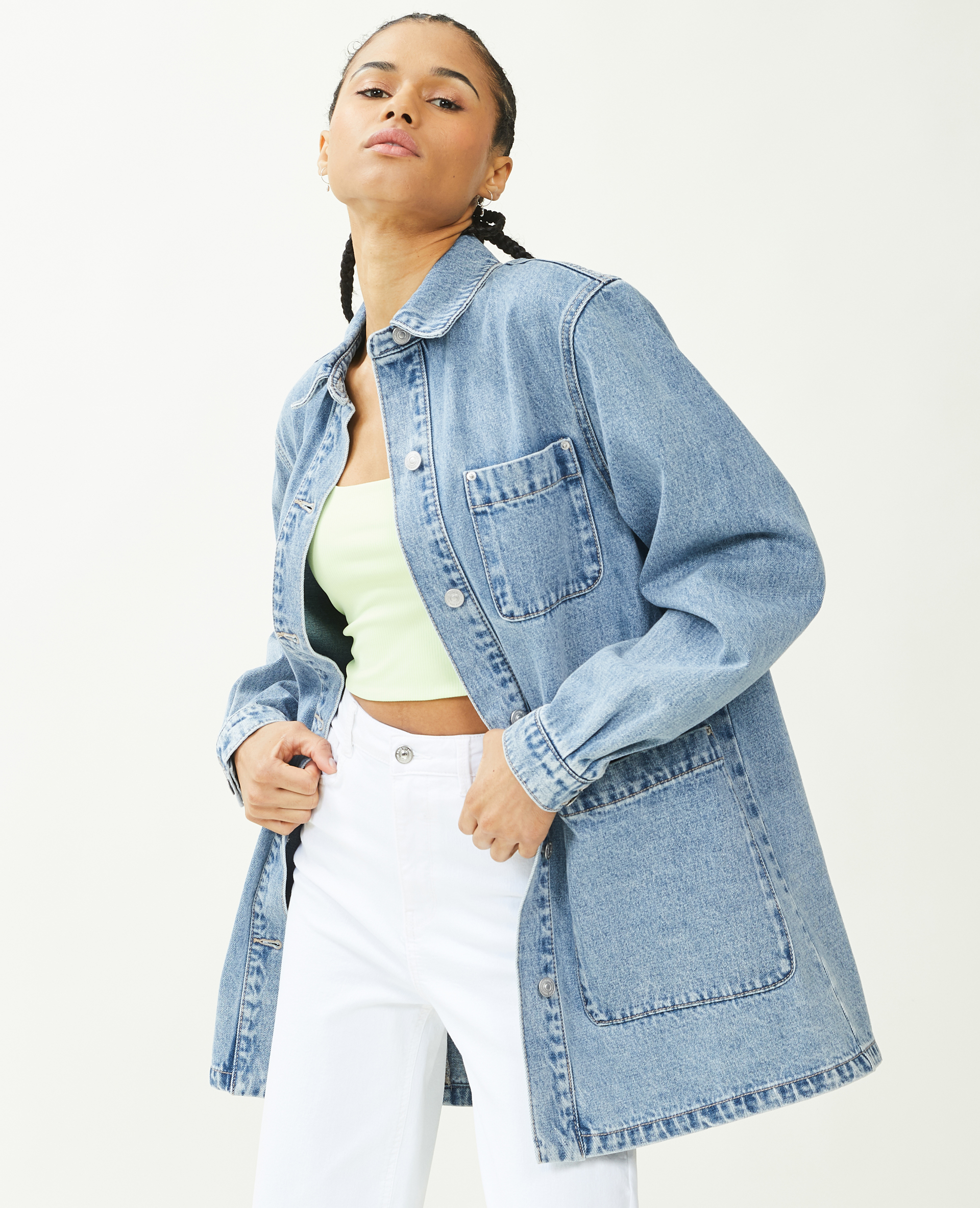 Surchemise en jean