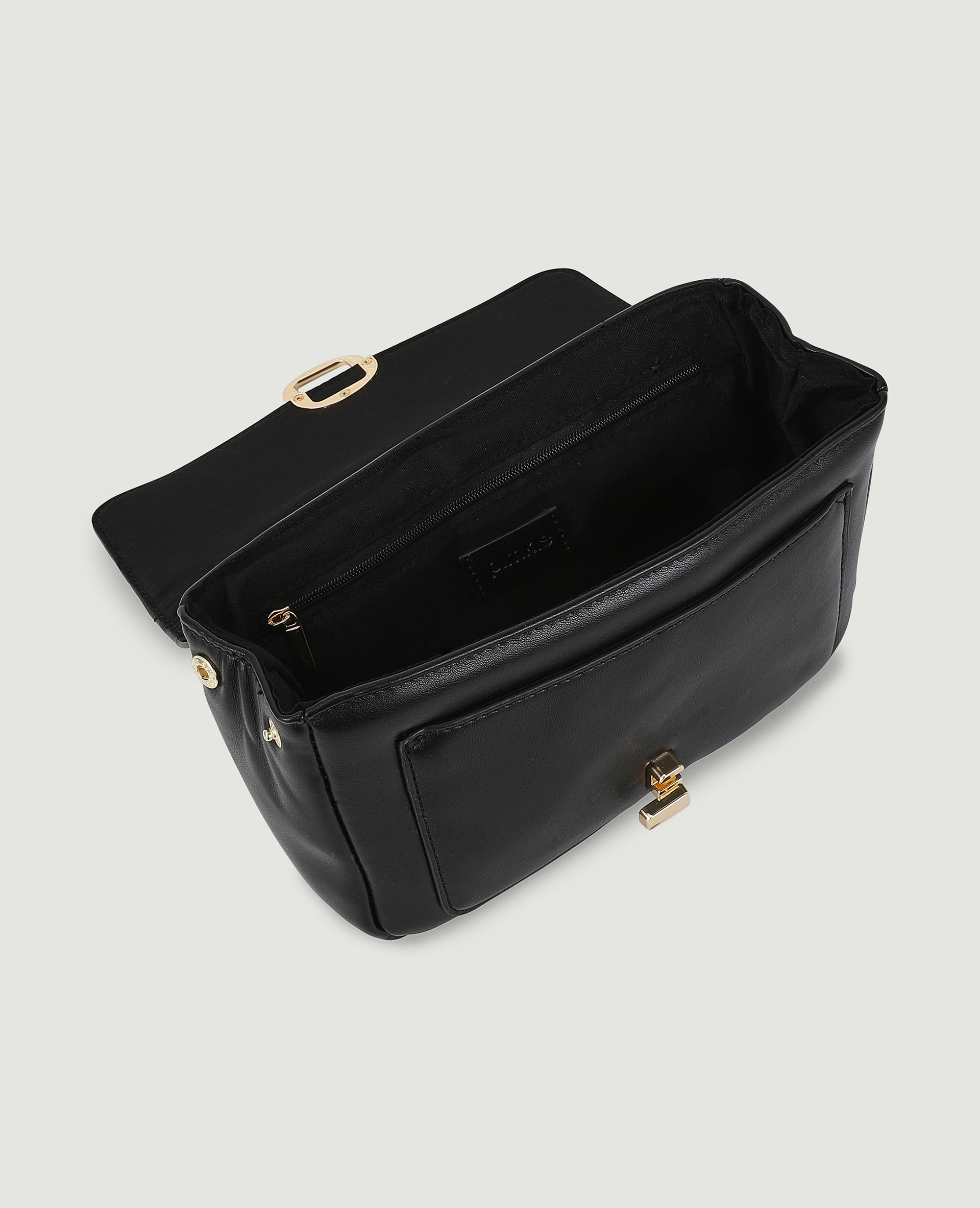 Sac pochette avec chaines noir - Pimkie