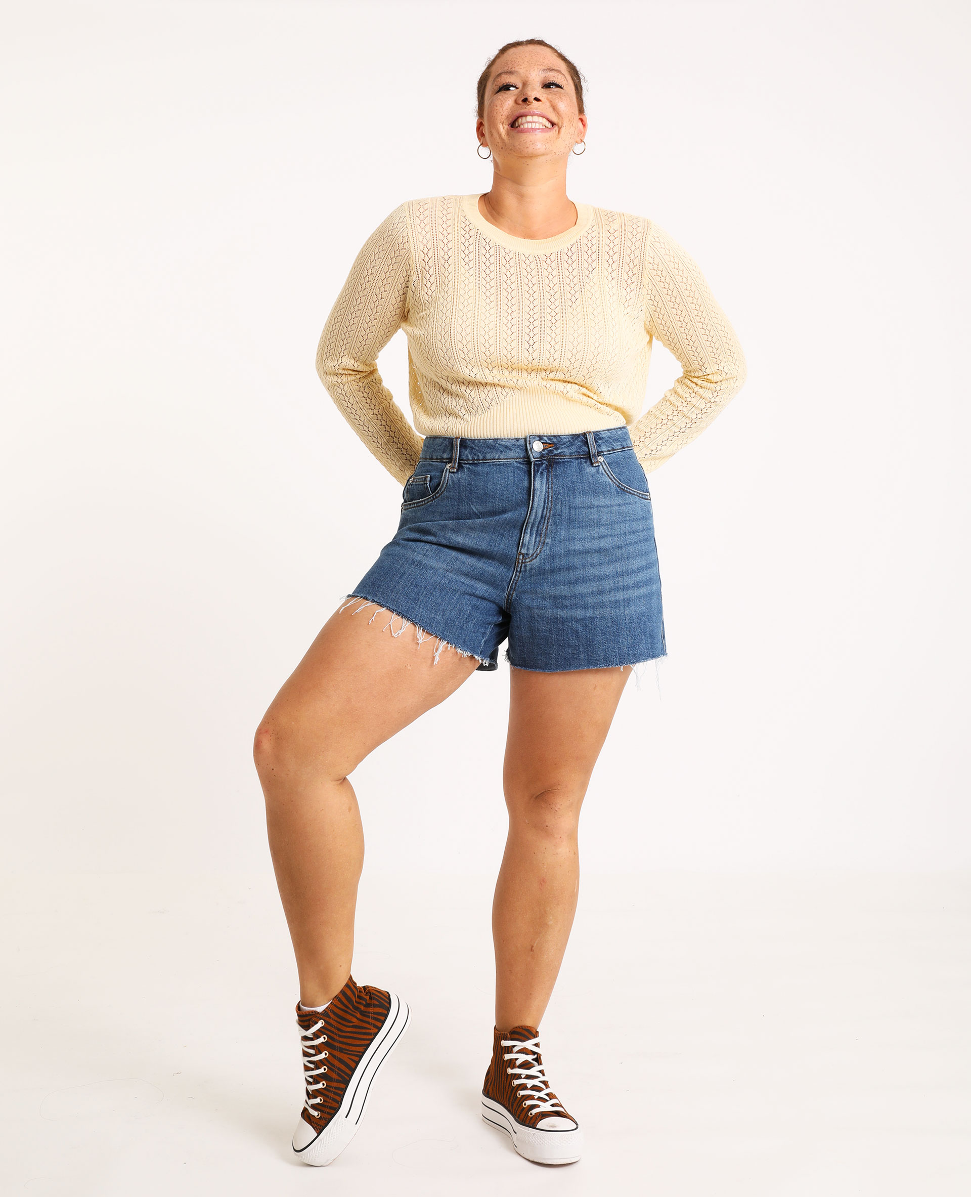 Short mom bleu denim - Pimkie