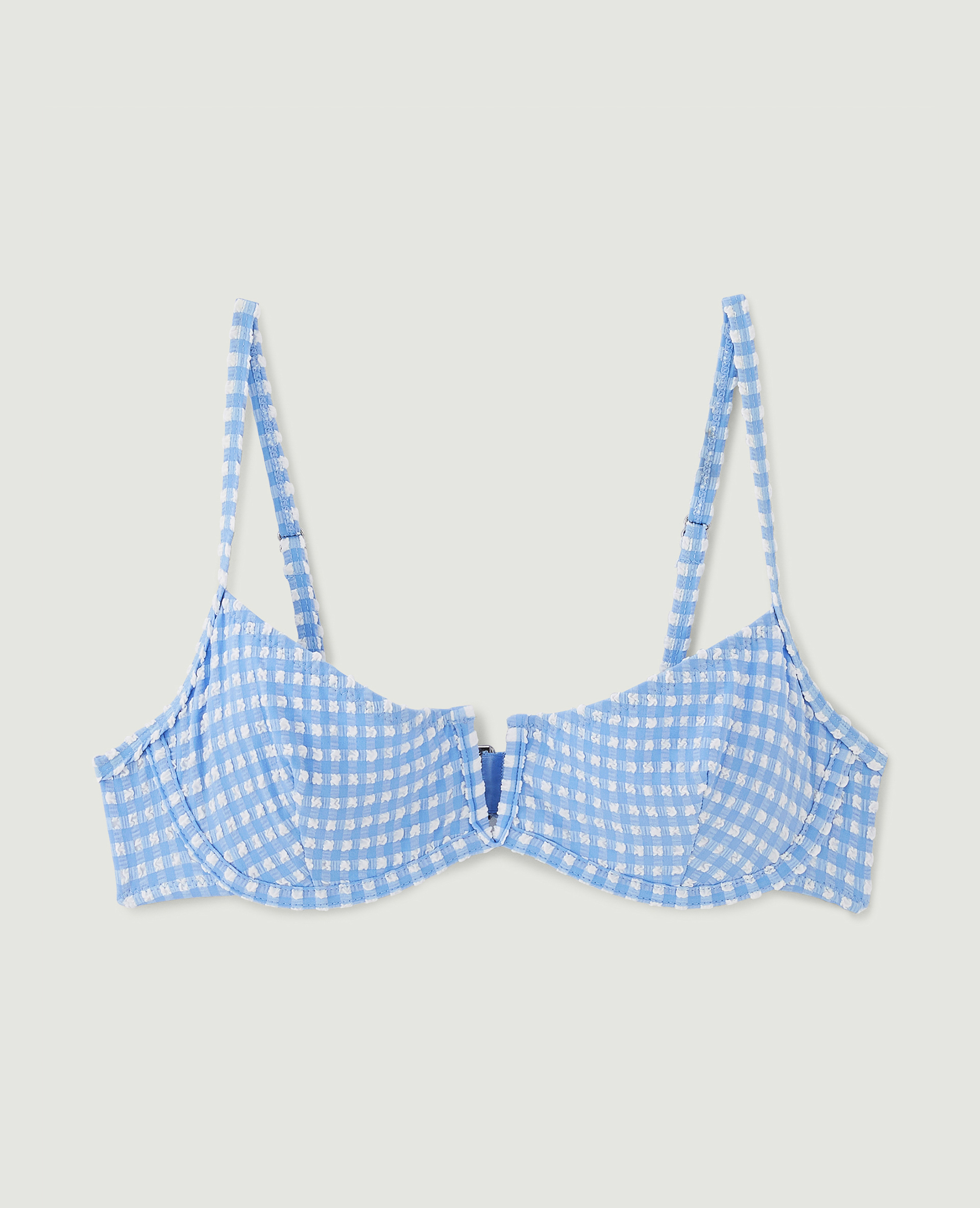 Haut de maillot corbeille bleu clair - Pimkie