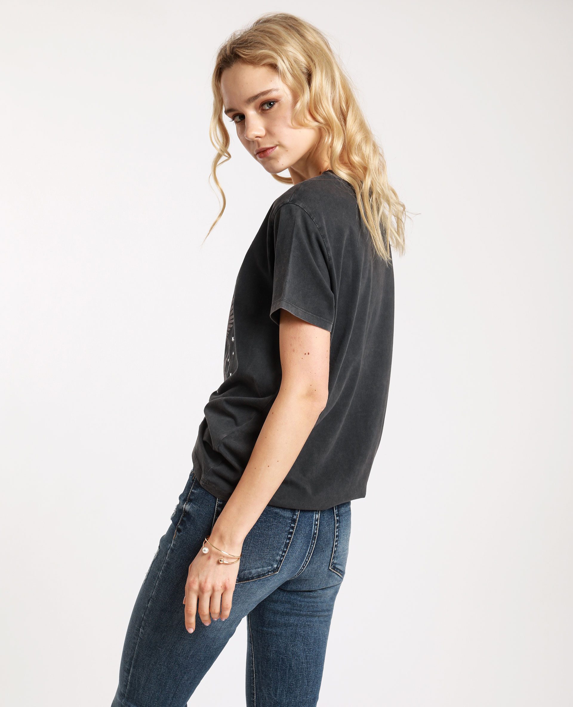 T-shirt graphique gris - Pimkie