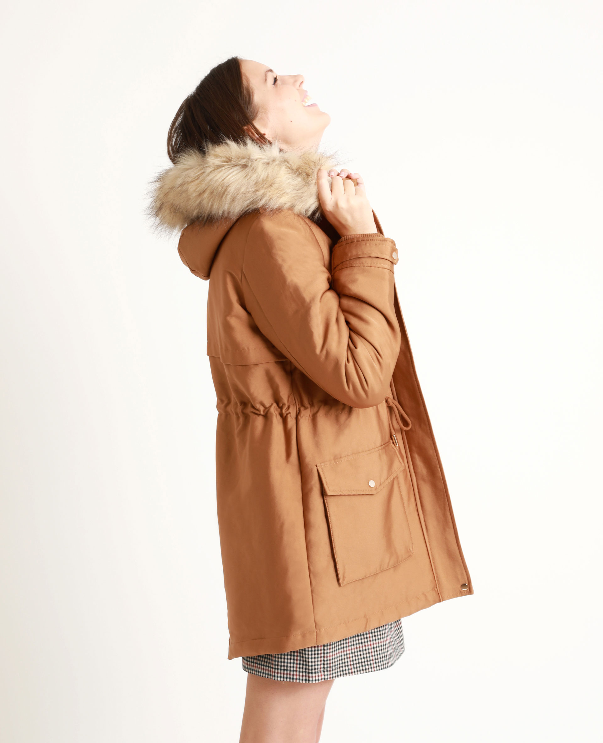 parka camel pimkie