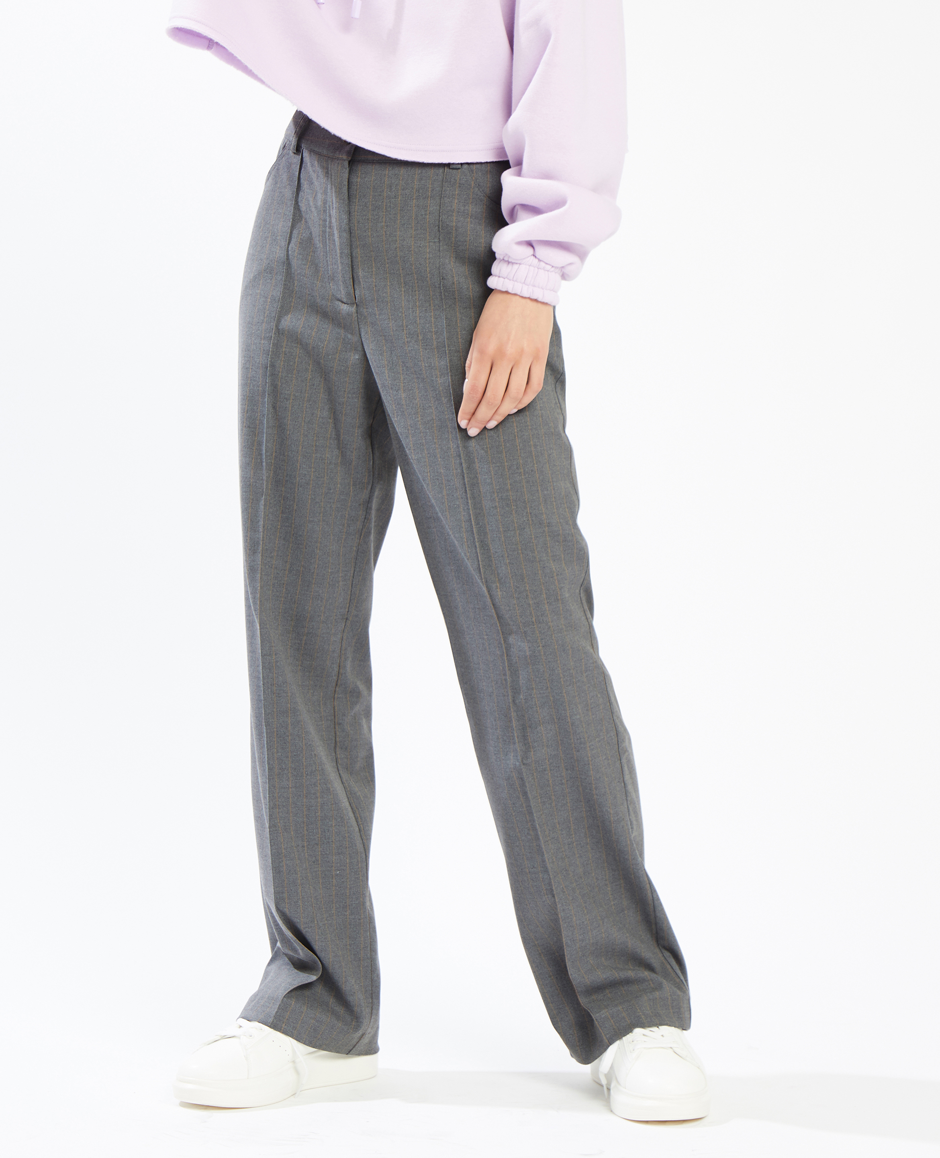 pantalon a pince femme