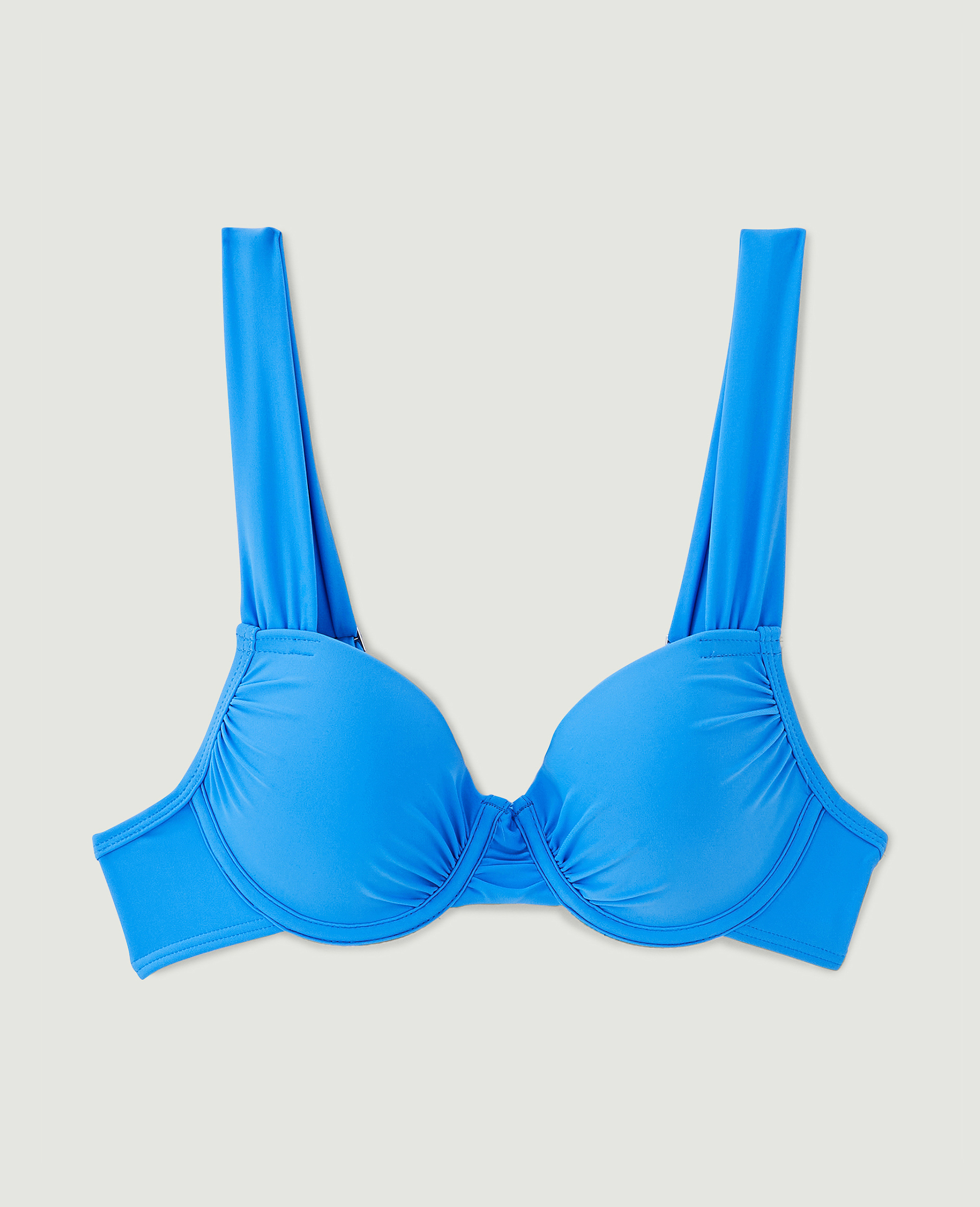 Haut de maillot corbeille push up bleu - Pimkie