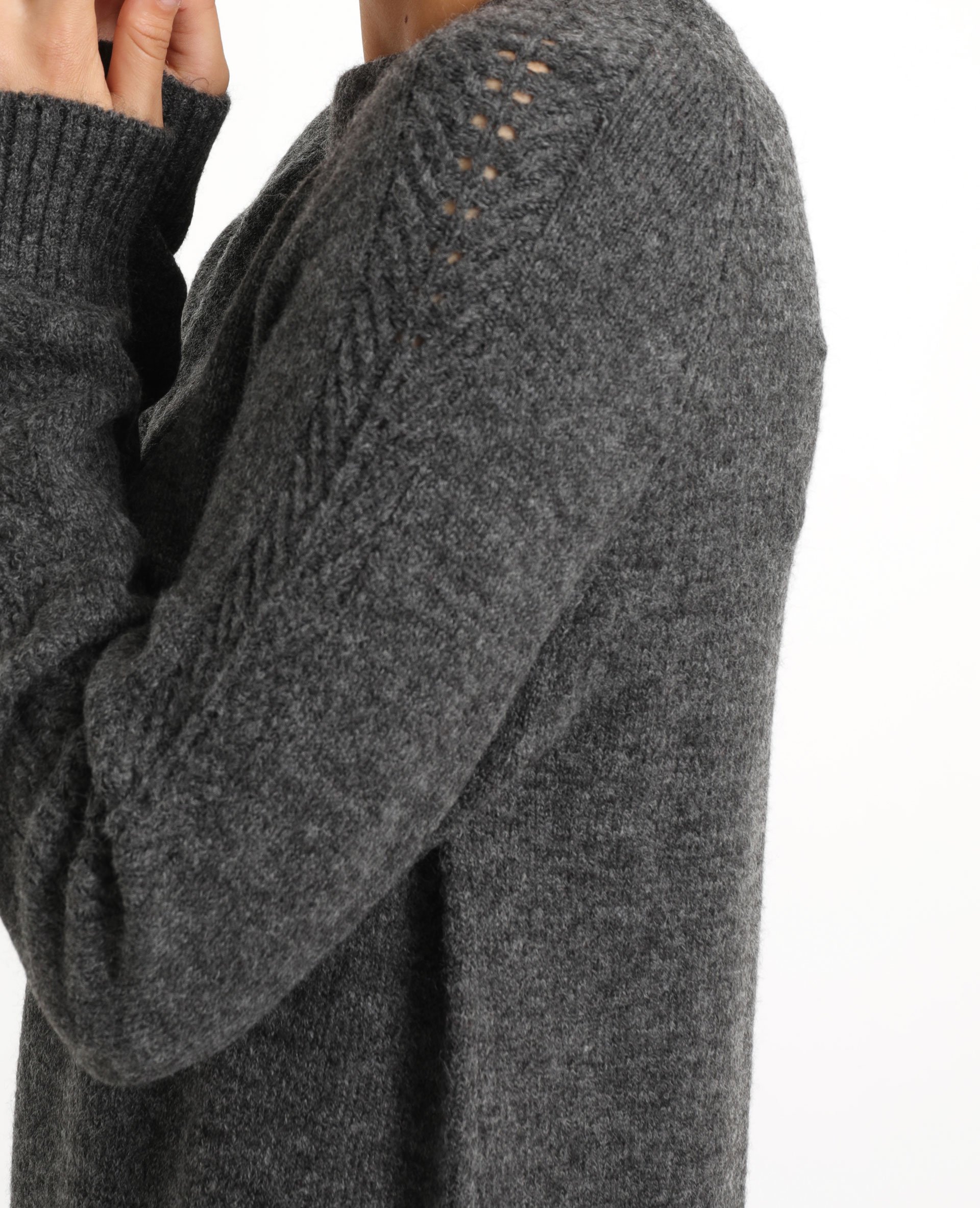 Robe pull longue gris Pimkie Men sweater Fashion Sweaters