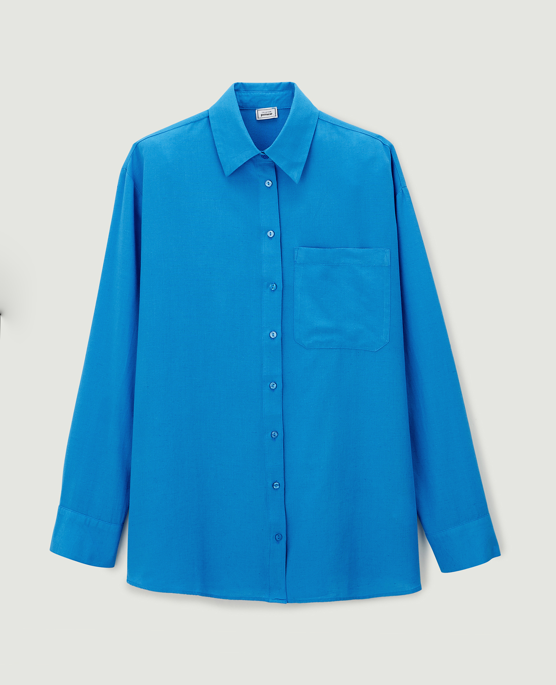 Chemise oversize bleu - Pimkie