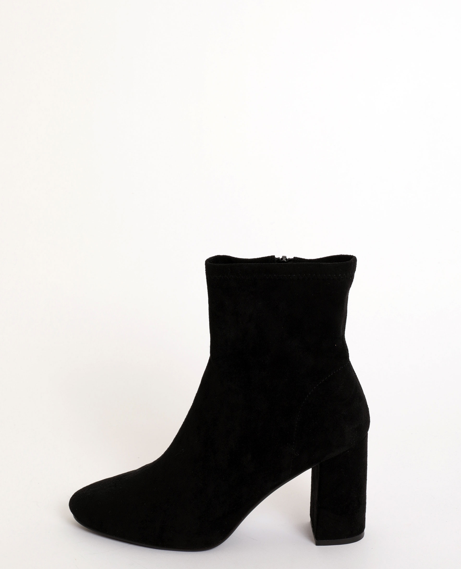 Bottines suedine noir discount
