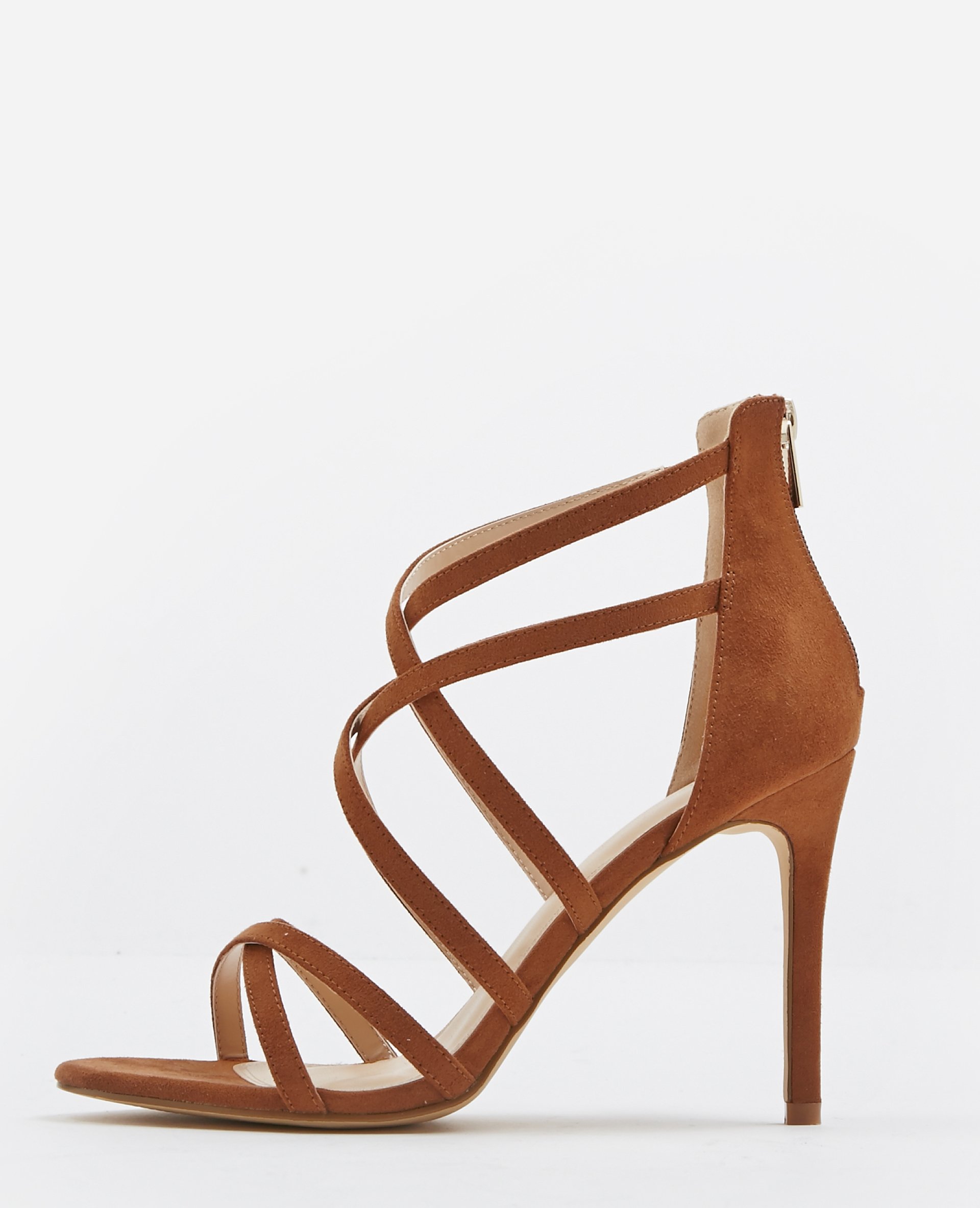 Sandale a top talon aiguille