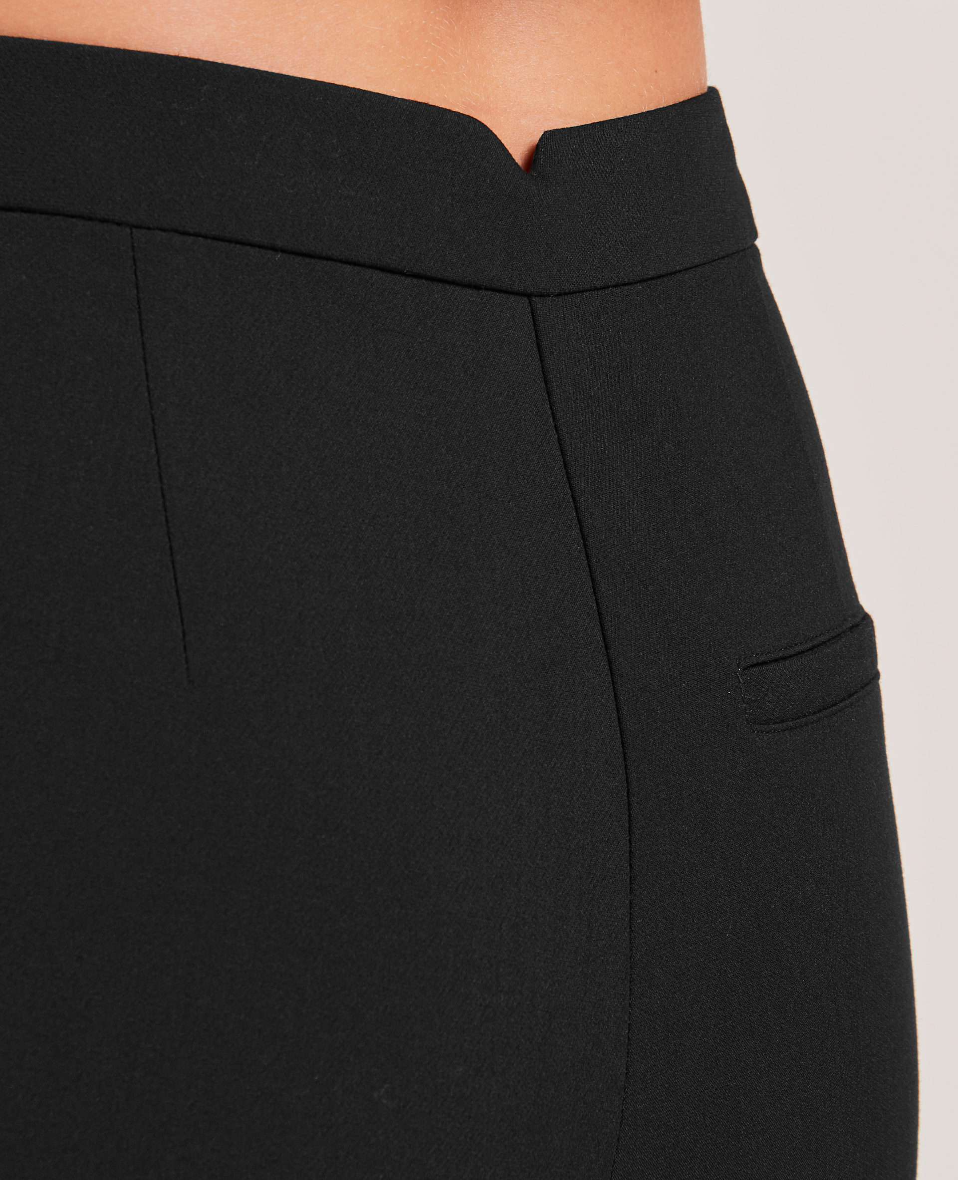 Pantalon flare noir - Pimkie