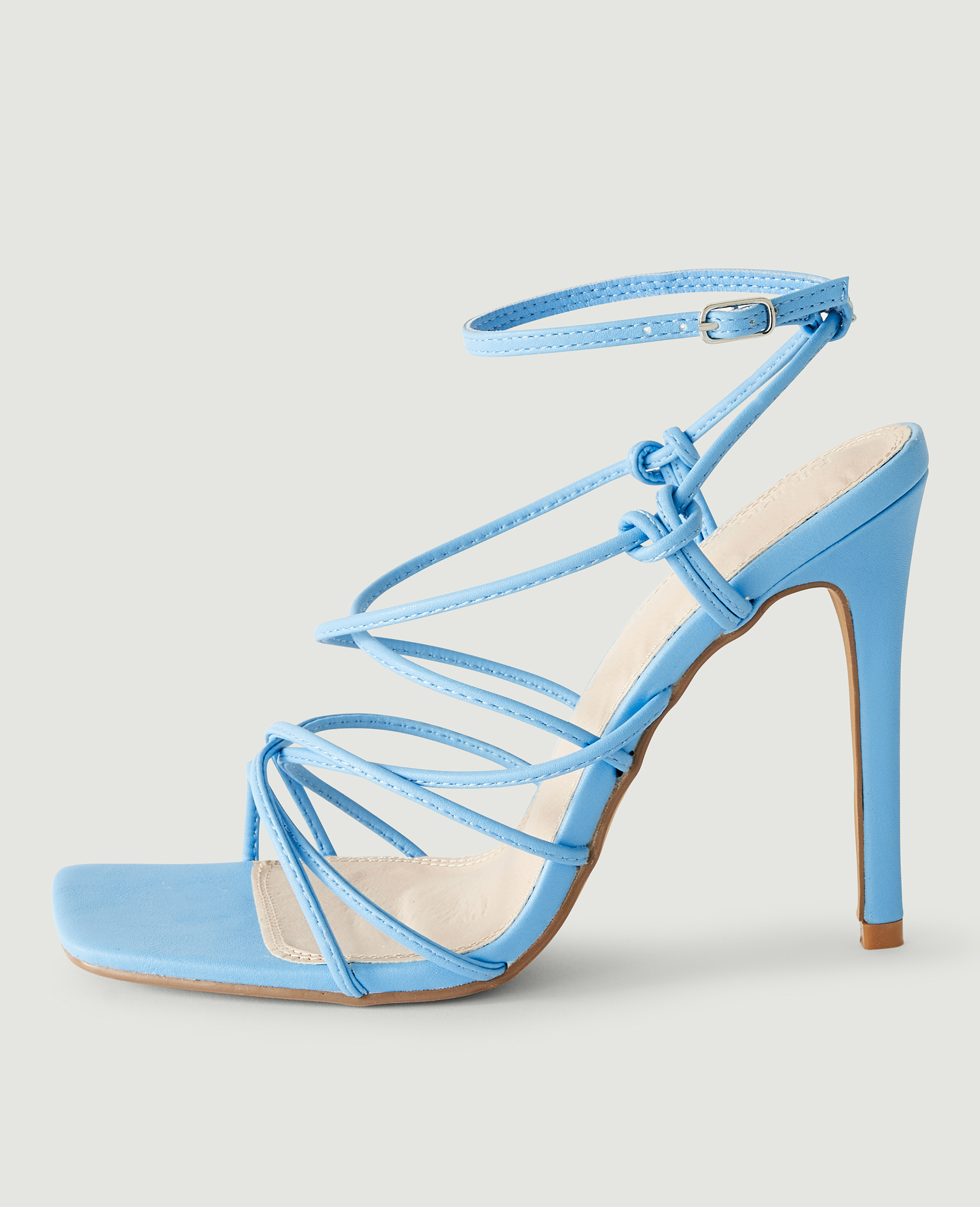 Sandales à talons bleu - Pimkie