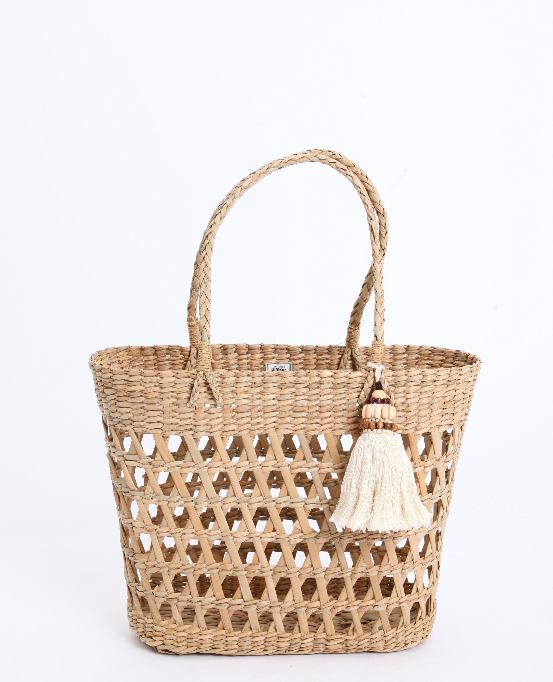 Panier en rafia marron - Pimkie