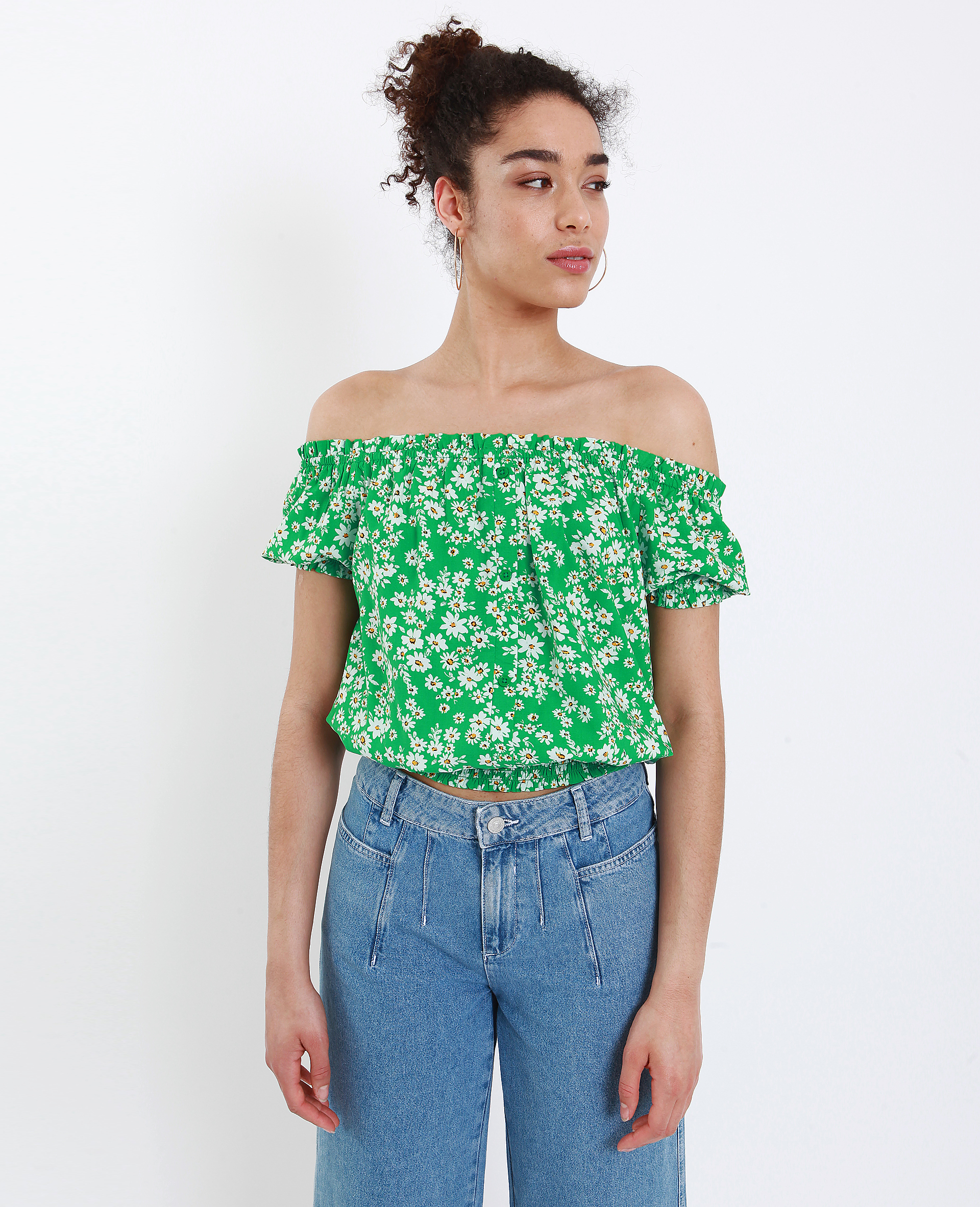 Blouse fleurie pimkie hotsell