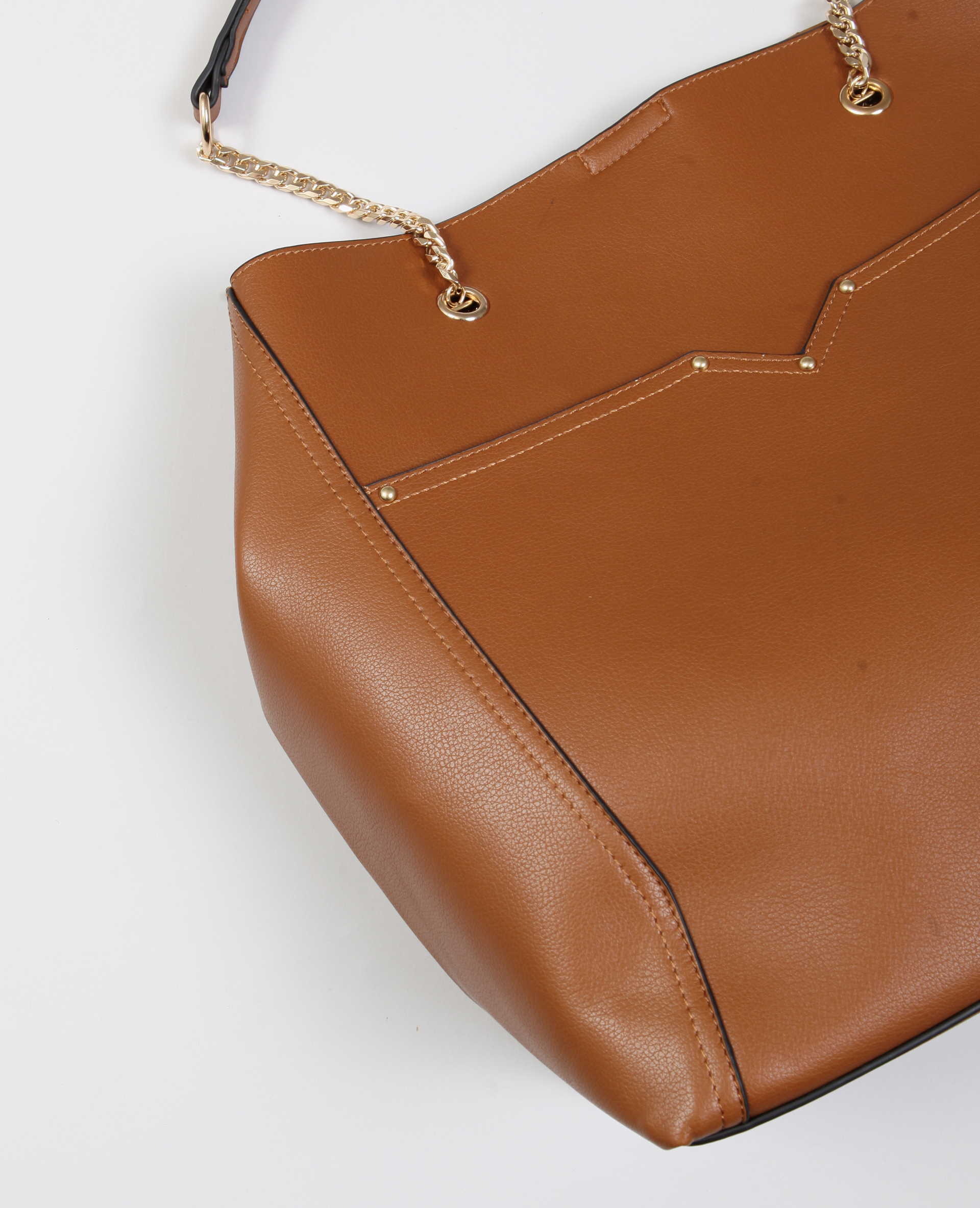 Sac souple en faux cuir camel - Pimkie