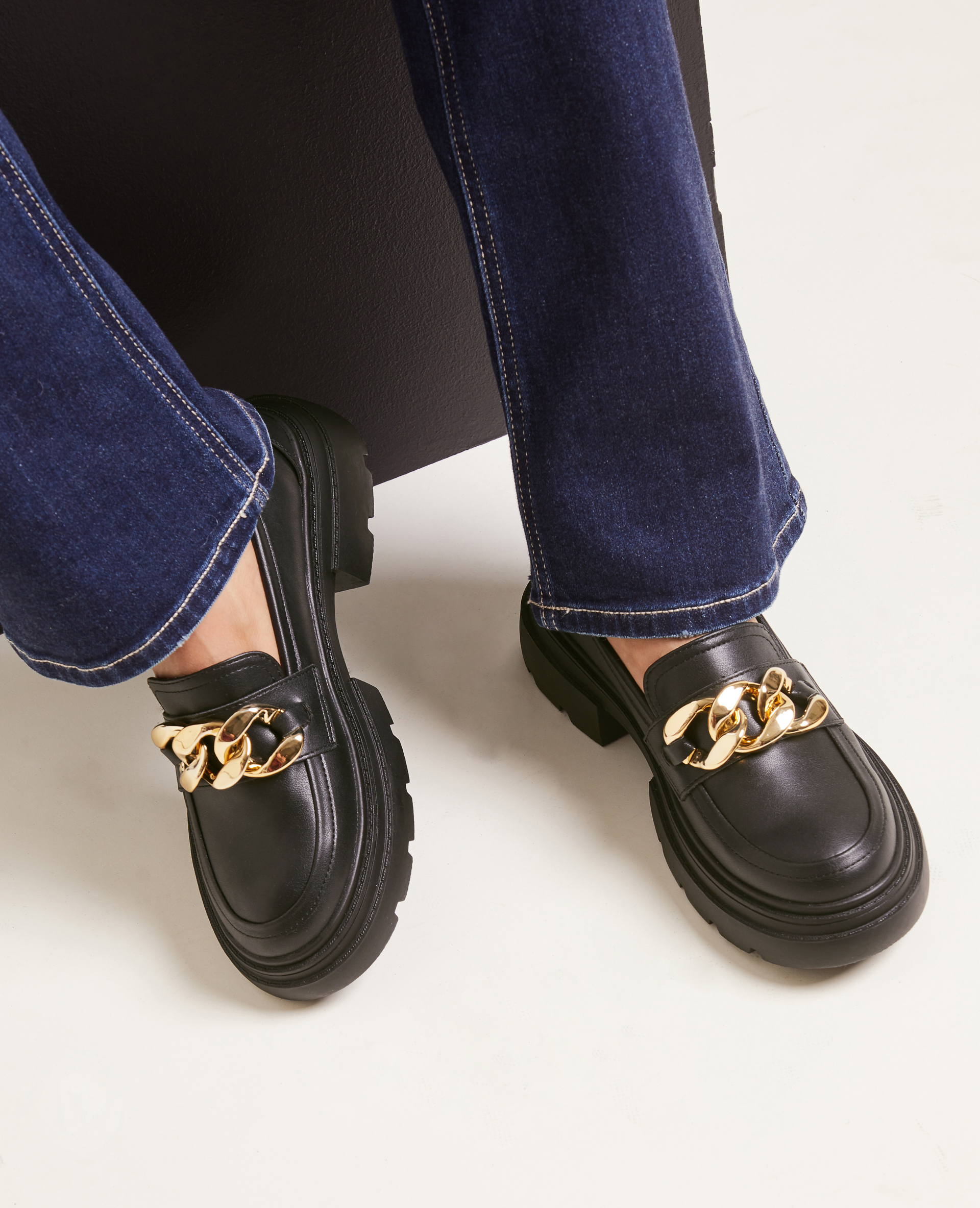 Mocassin boucle sales