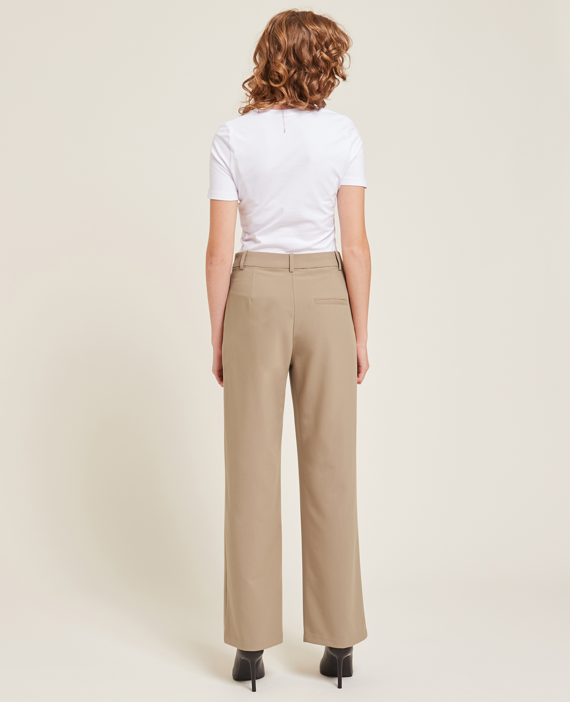Pantalon de costume droit camel - Pimkie
