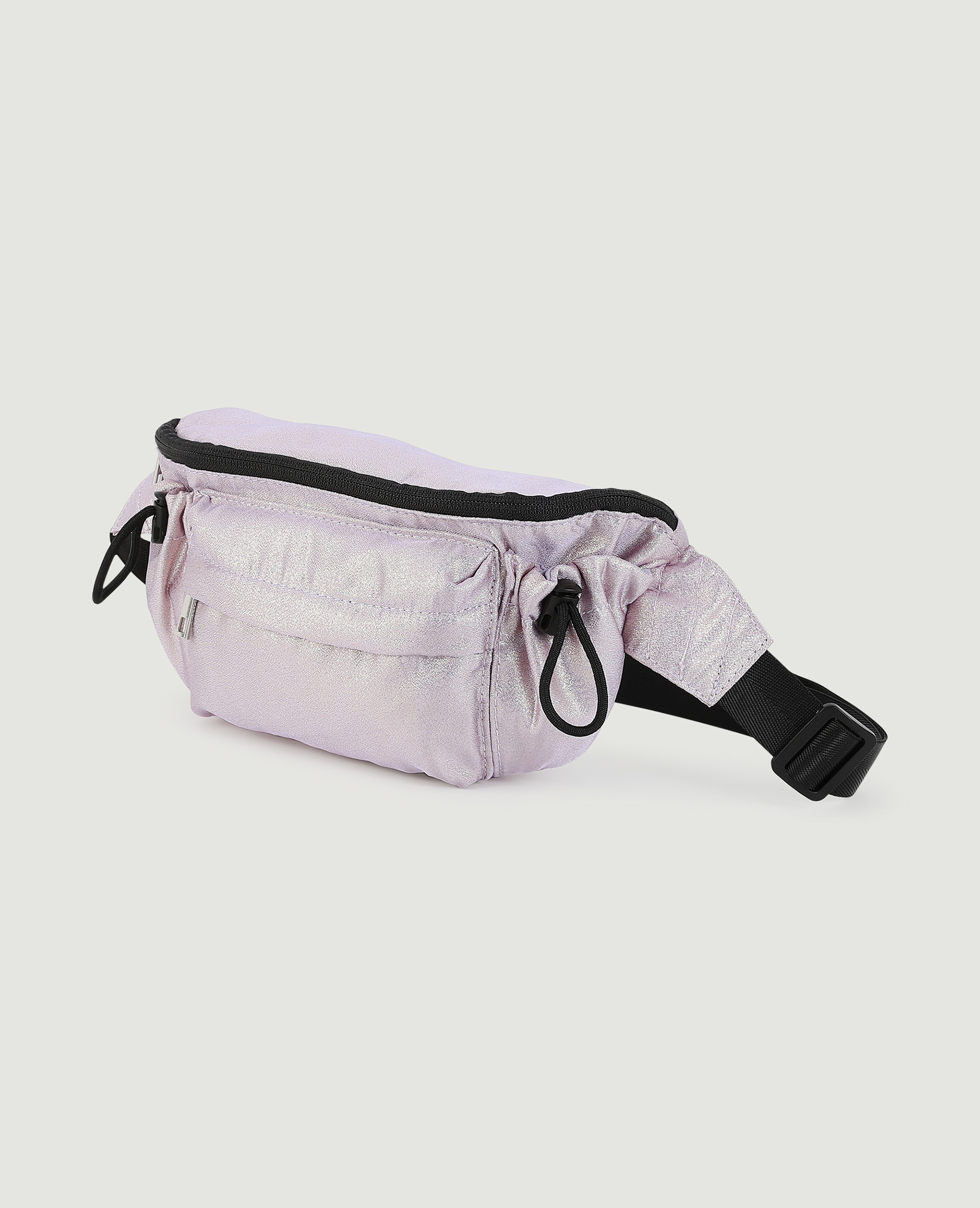 Sac banane multipoche métallisé lilas - Pimkie