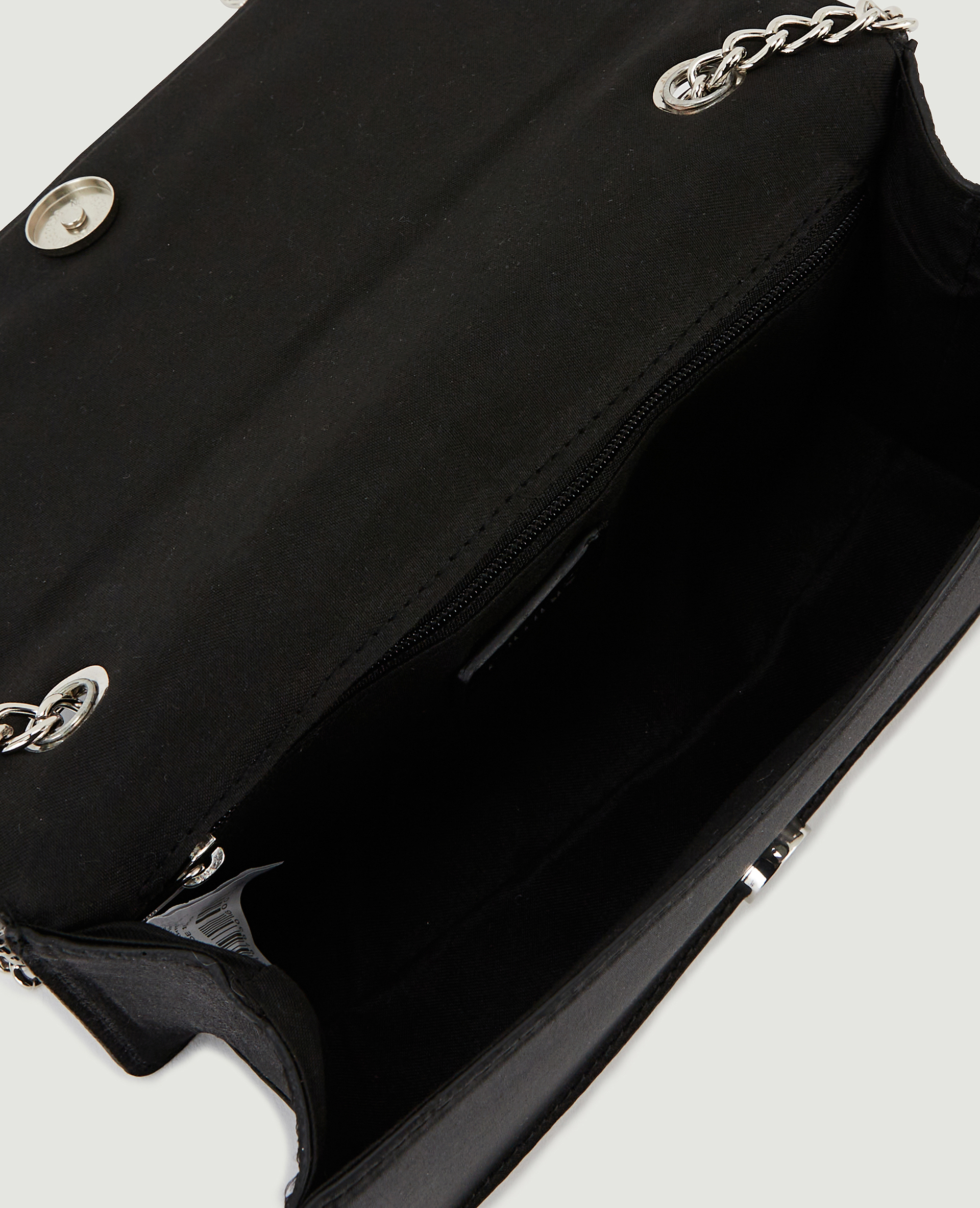 Sac boxy avec brillants noir - Pimkie
