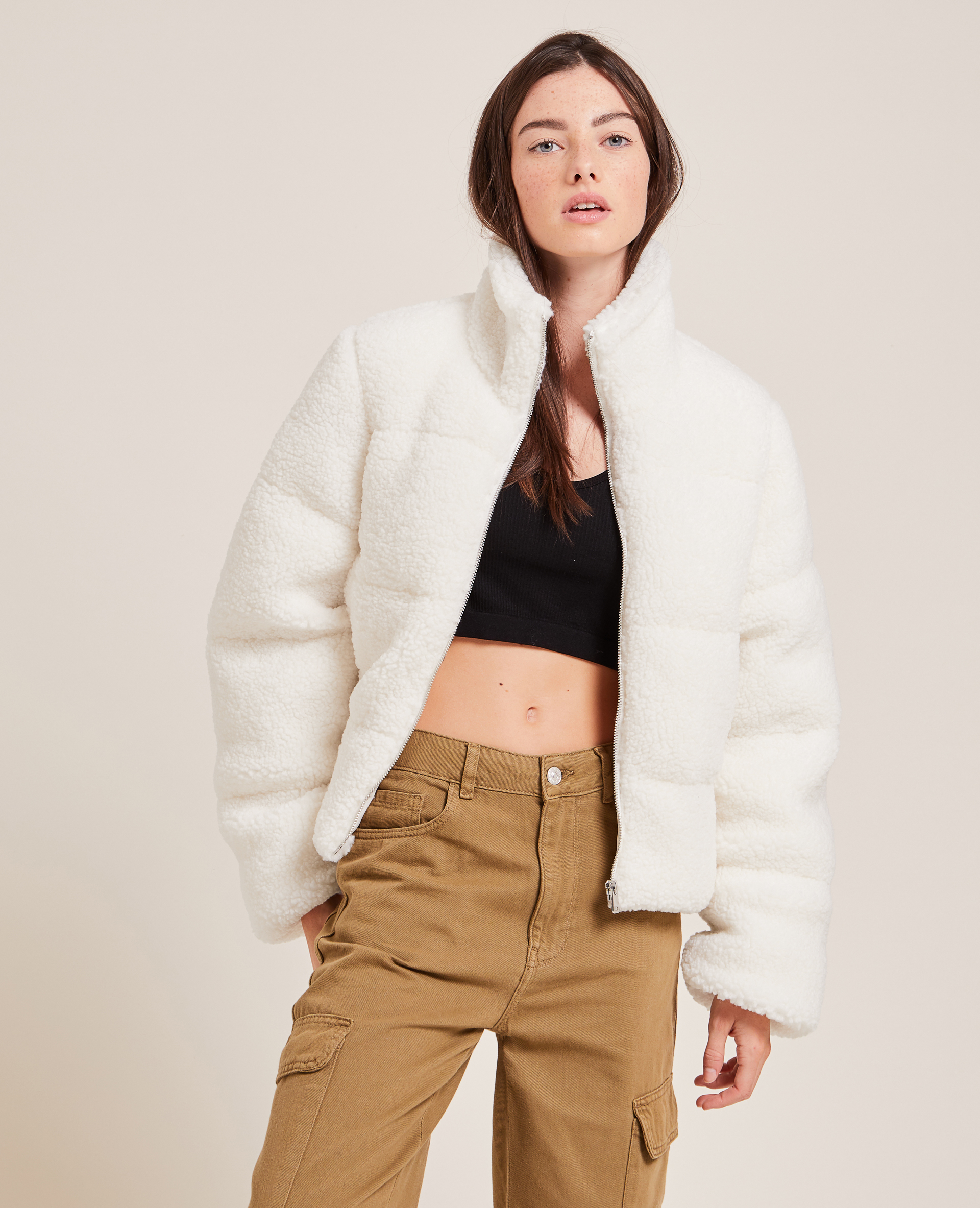 Doudoune sherpa on sale