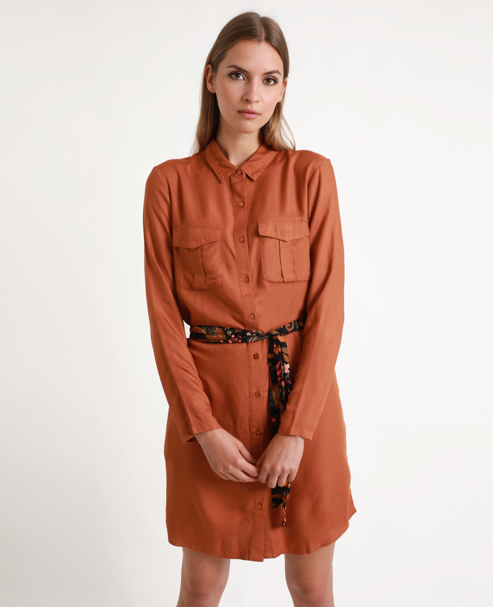 Robe chemise fluide Pimkie