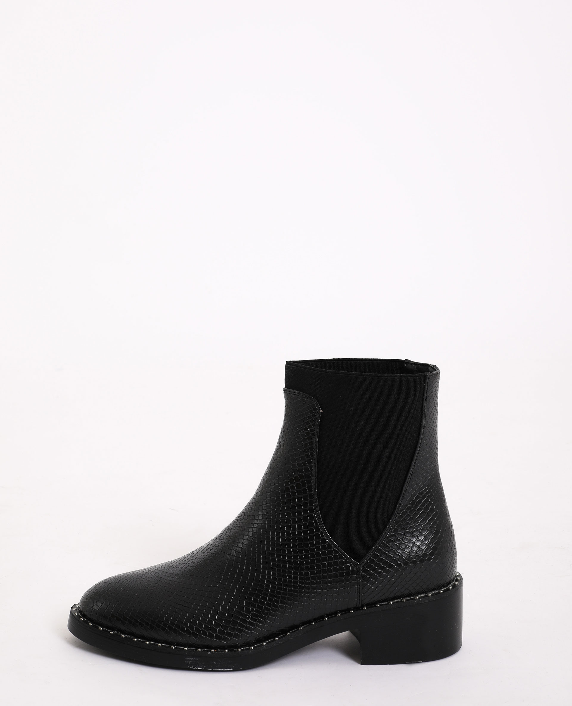 Bottines hot sale plates croco