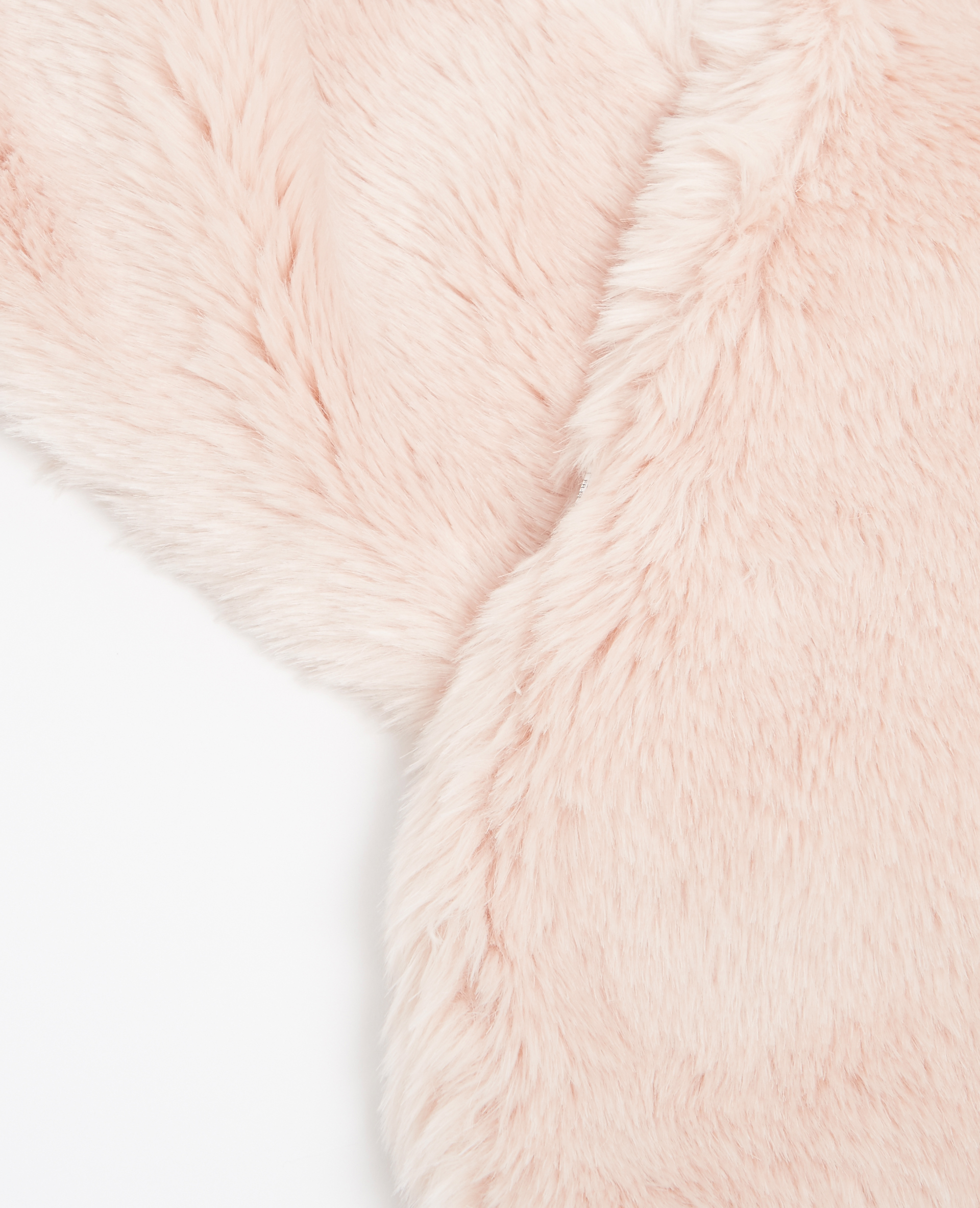 Echarpe en fausse fourrure rose - Pimkie