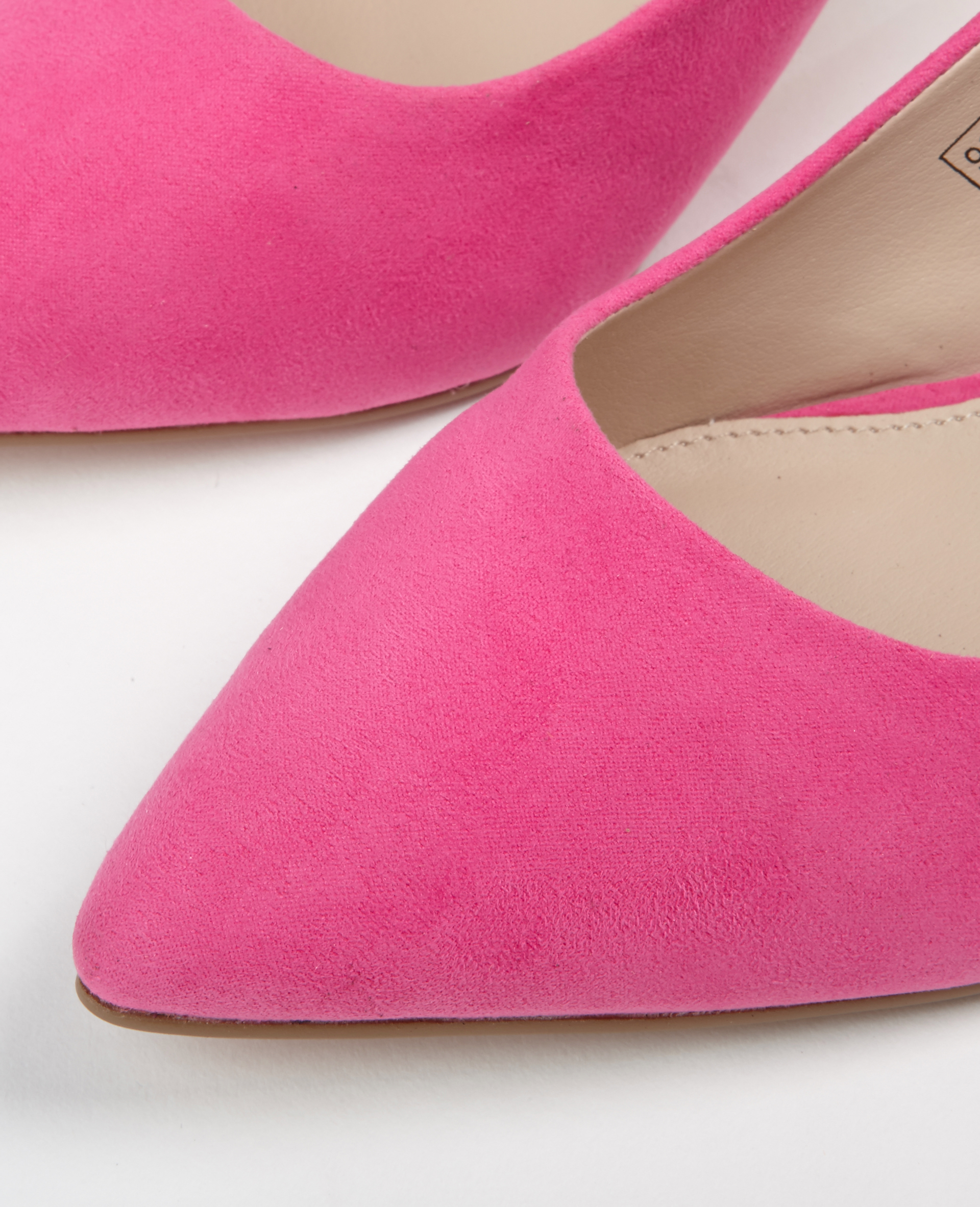 point rose chaussures